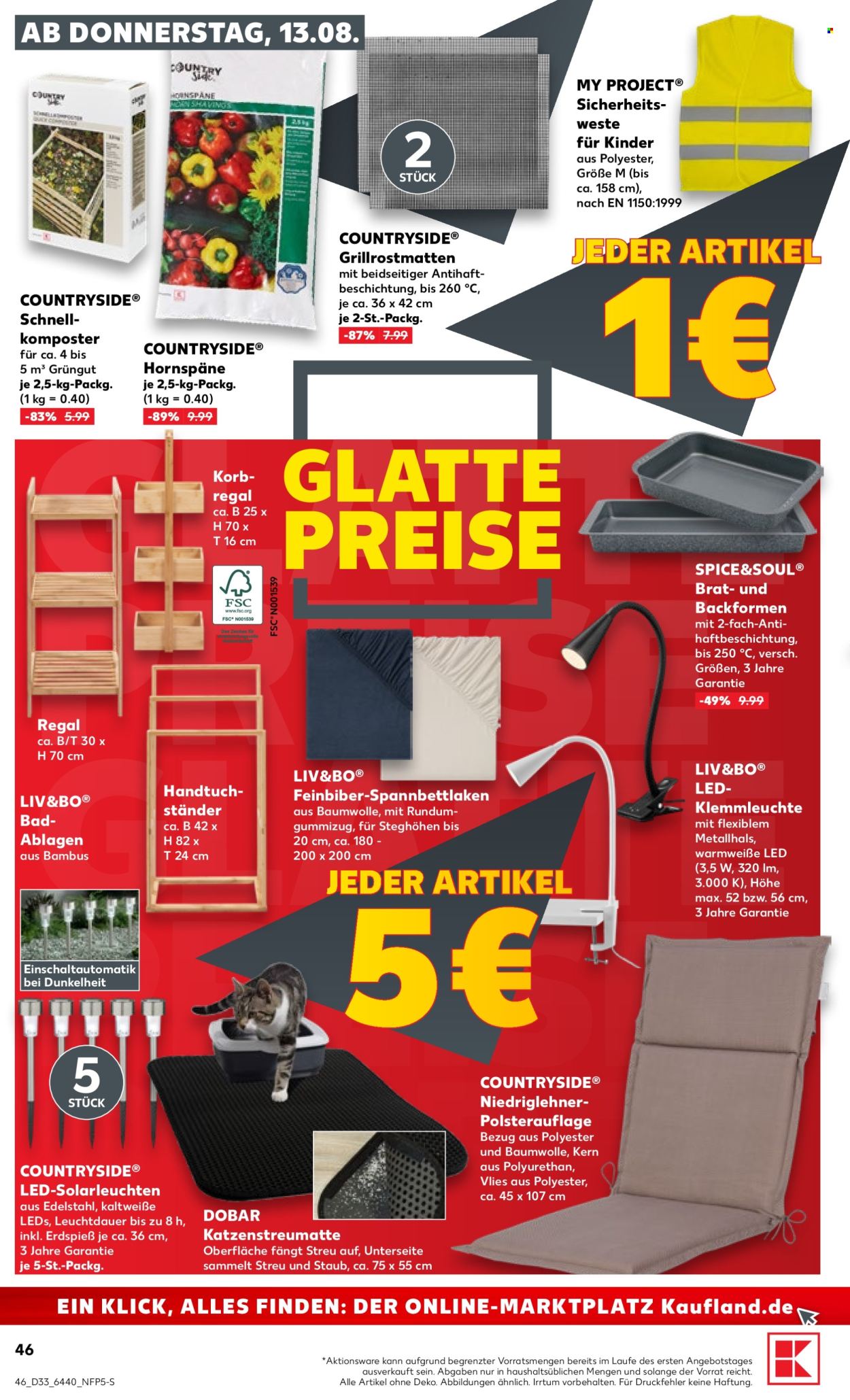 Kaufland Prospekte  - 13.8.2026 - 19.8.2026. Seite 46