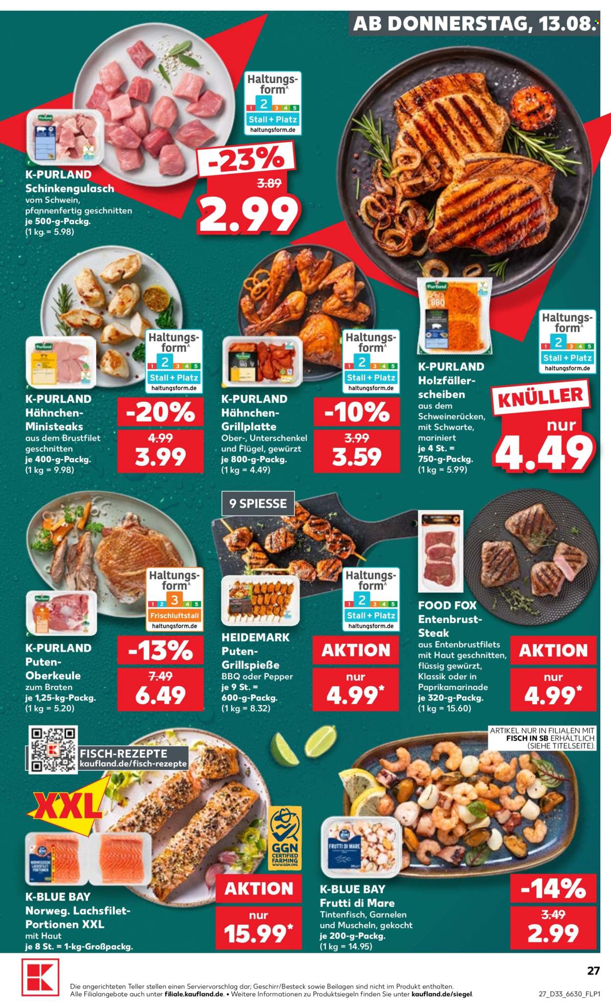 Kaufland Prospekte  - 13.8.2026 - 19.8.2026. Seite 27