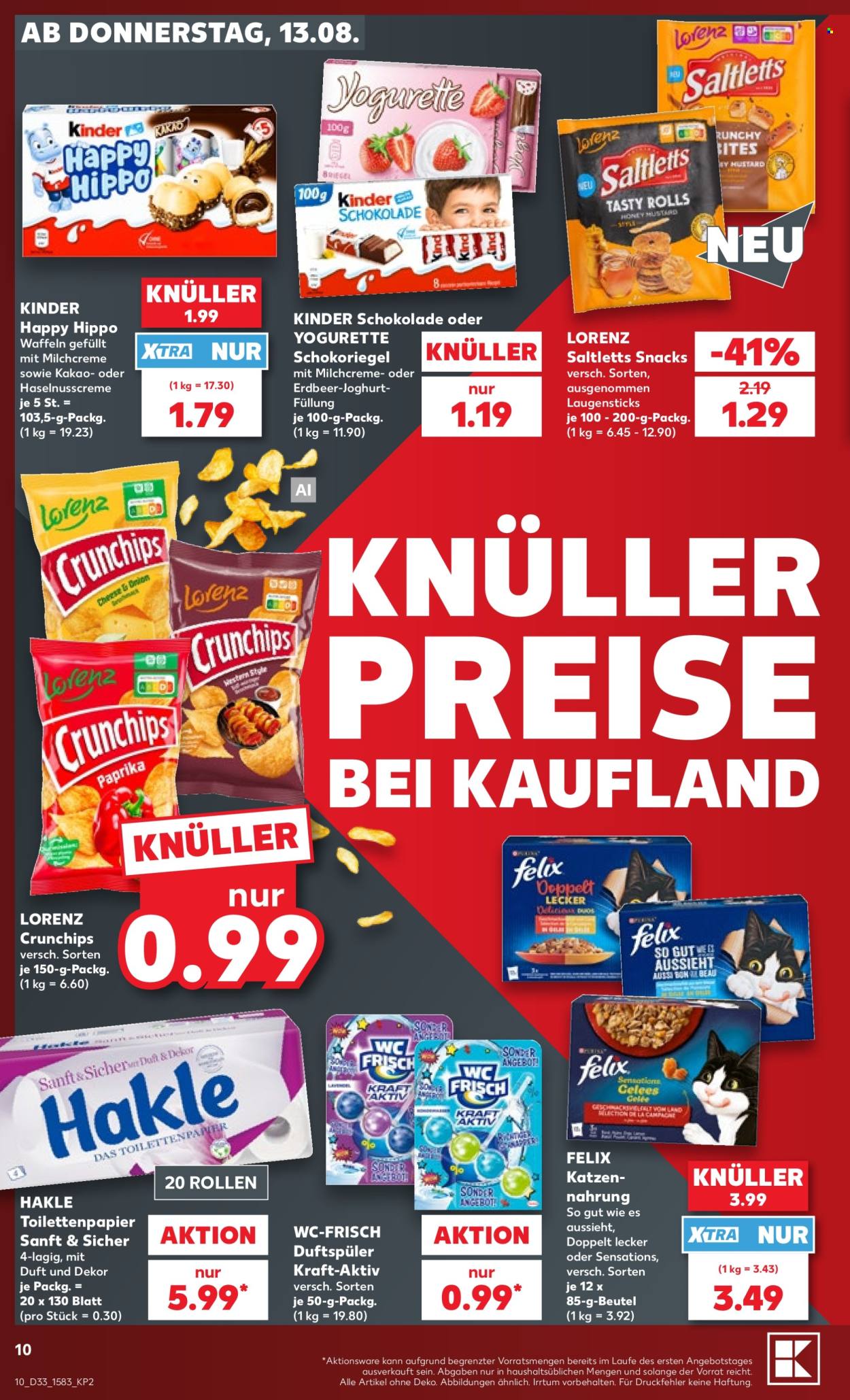 Kaufland Prospekte  - 13.8.2026 - 19.8.2026. Seite 10