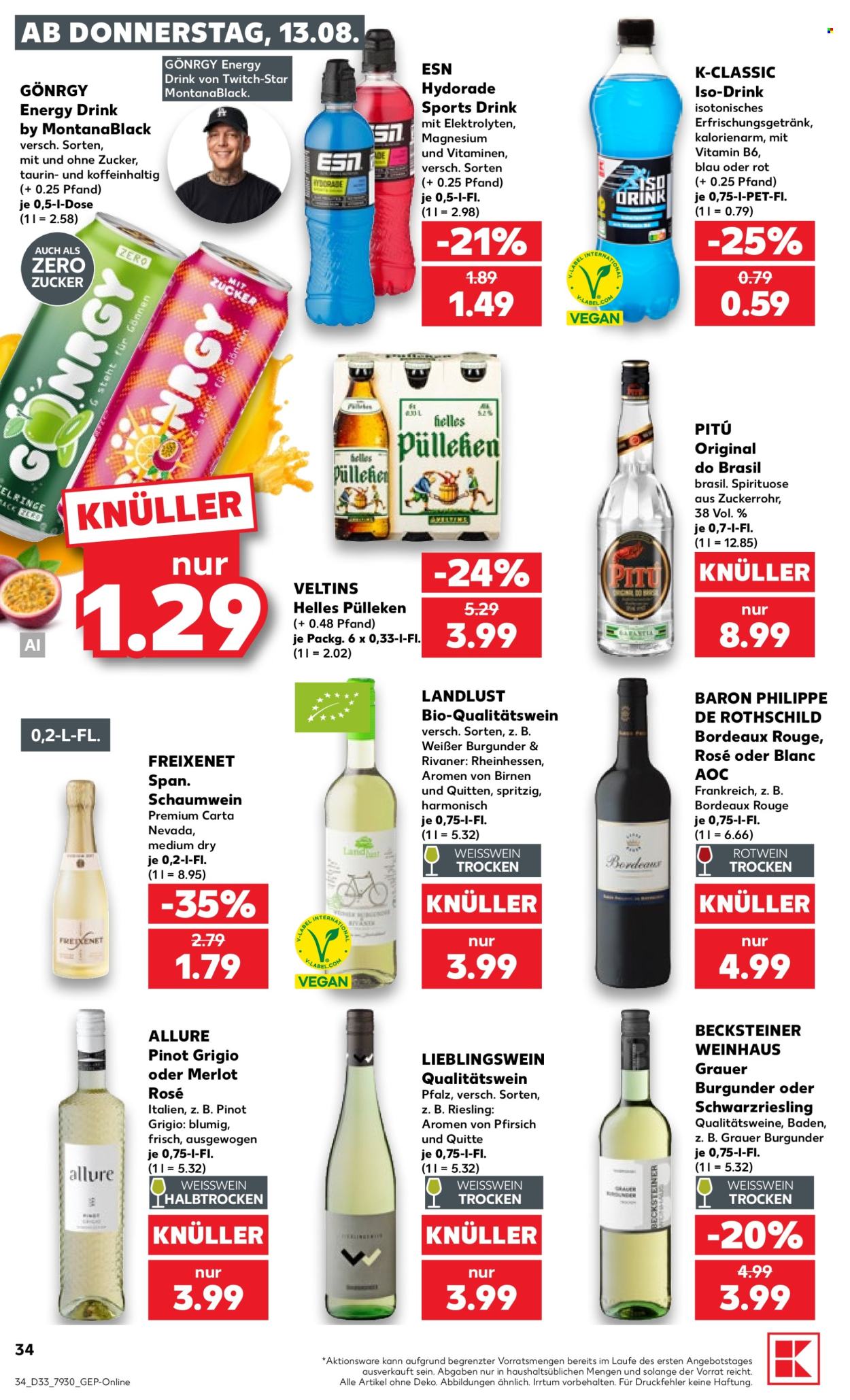 Kaufland Prospekte  - 13.8.2026 - 19.8.2026. Seite 34
