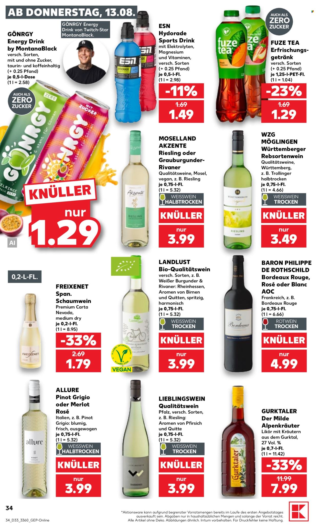 Kaufland Prospekte  - 13.8.2026 - 19.8.2026. Seite 34