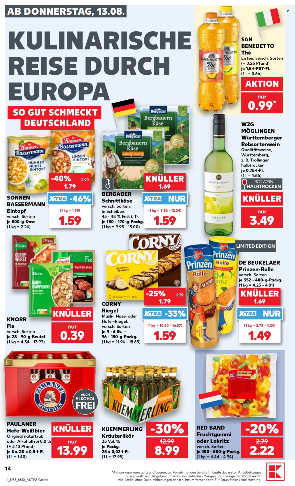 Kaufland Prospekte  - 13.8.2026 - 19.8.2026. Seite 14