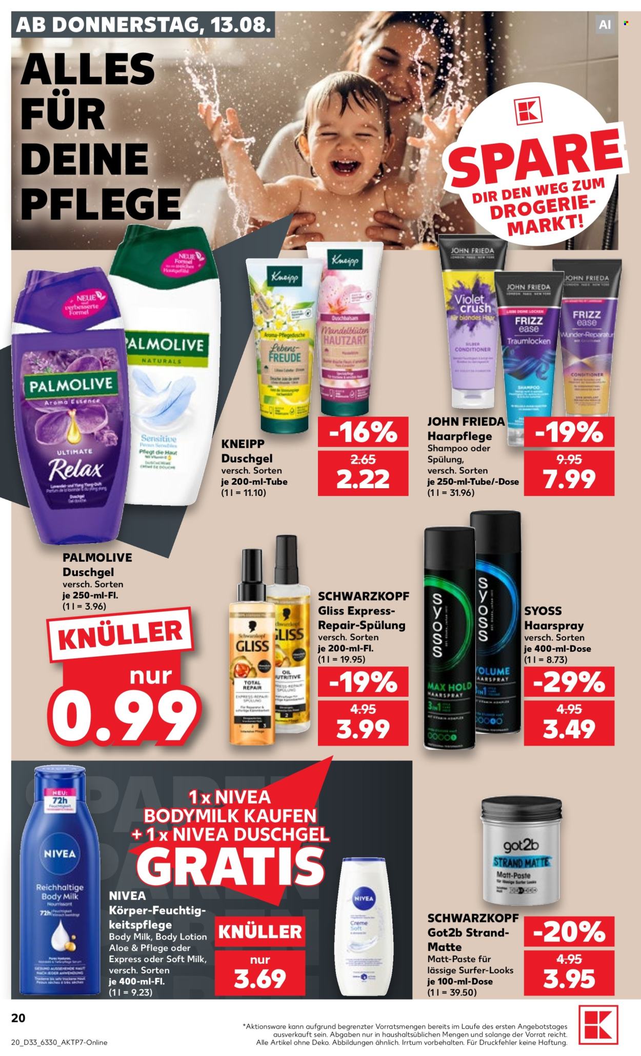 Kaufland Prospekte  - 13.8.2026 - 19.8.2026. Seite 20