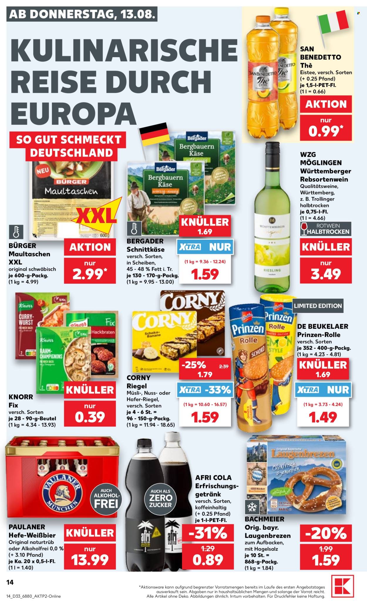 Kaufland Prospekte  - 13.8.2026 - 19.8.2026. Seite 14