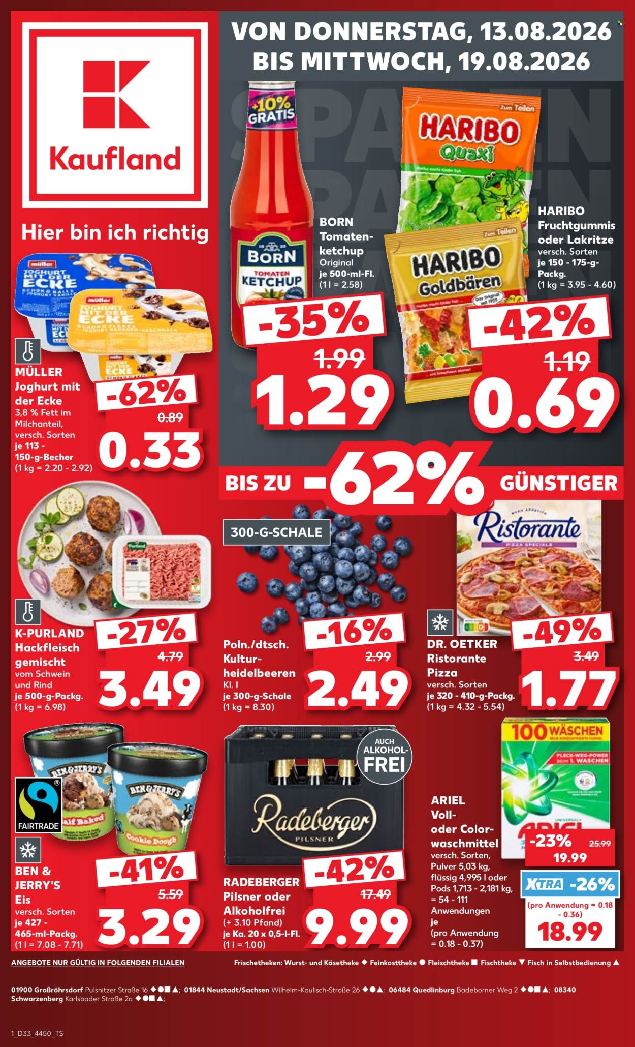 Kaufland Prospekte  - 13.8.2026 - 19.8.2026. Seite 1