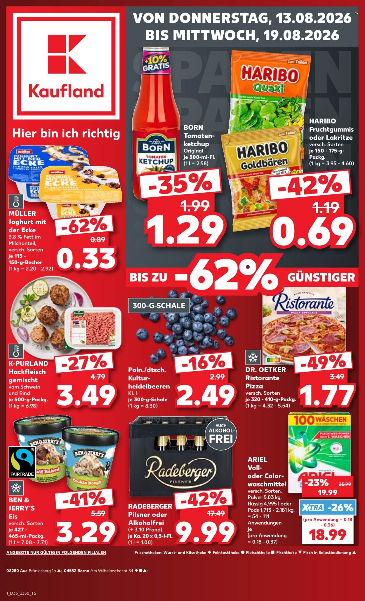Kaufland Prospekte  - 13.8.2026 - 19.8.2026. Seite 1