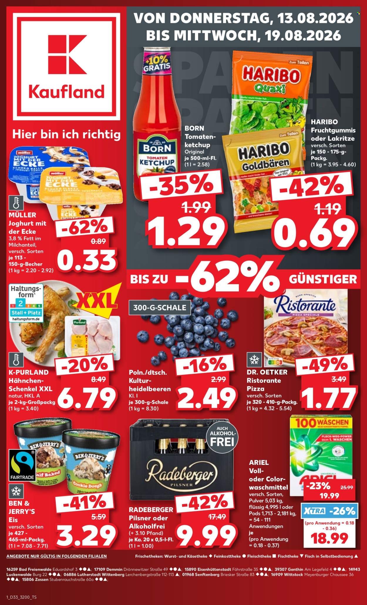 Kaufland Prospekte  - 13.8.2026 - 19.8.2026. Seite 1