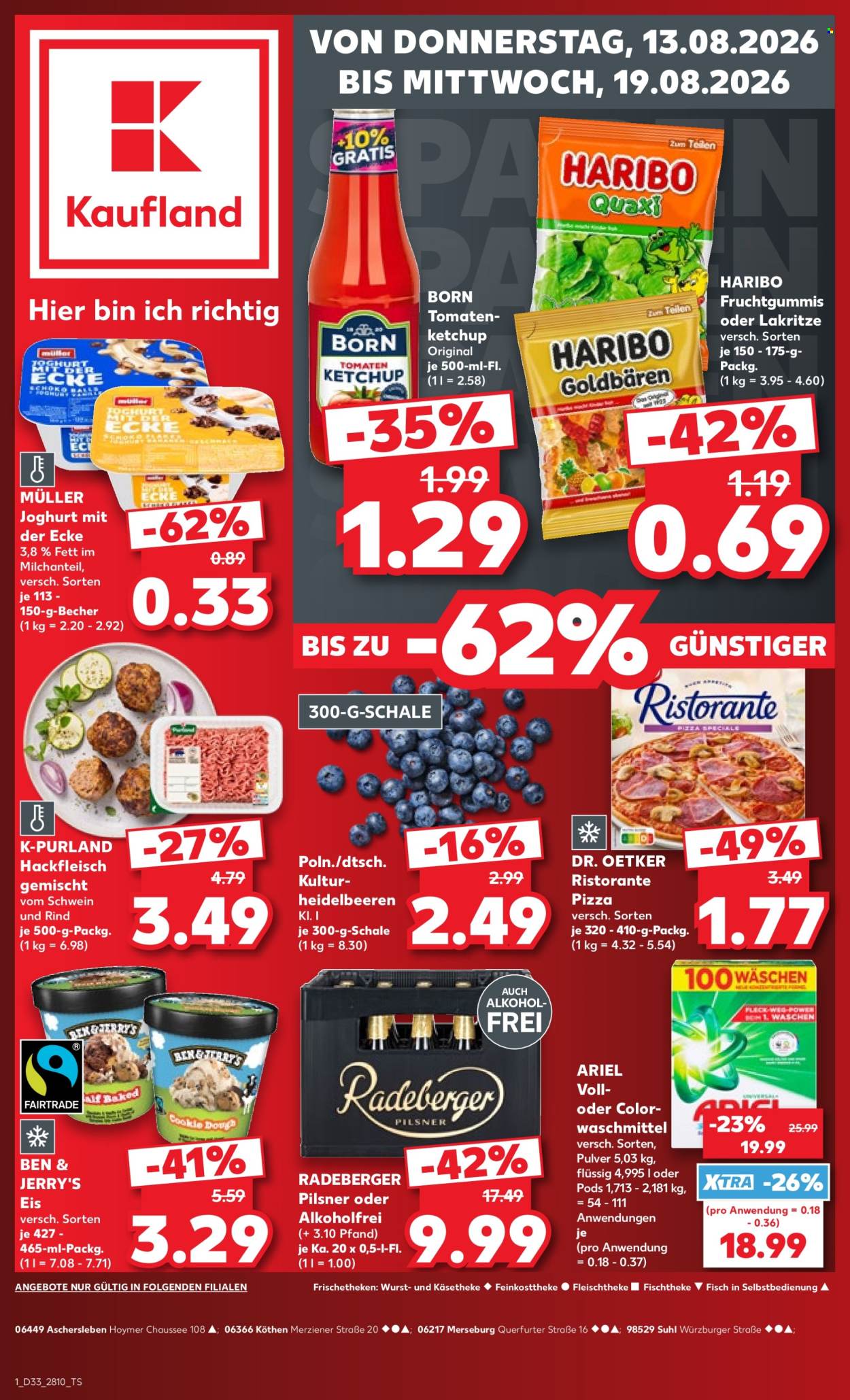 Kaufland Prospekte  - 13.8.2026 - 19.8.2026. Seite 1