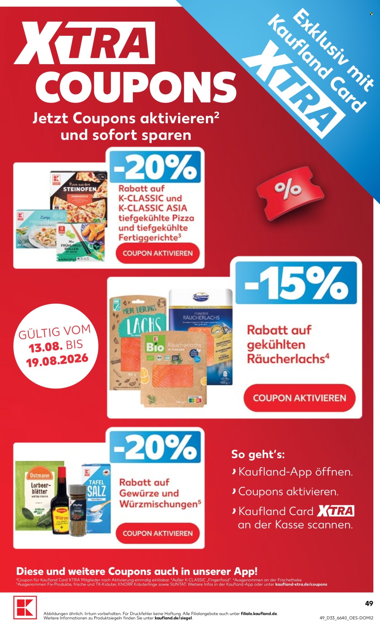 Kaufland Prospekte  - 13.8.2026 - 19.8.2026. Seite 49