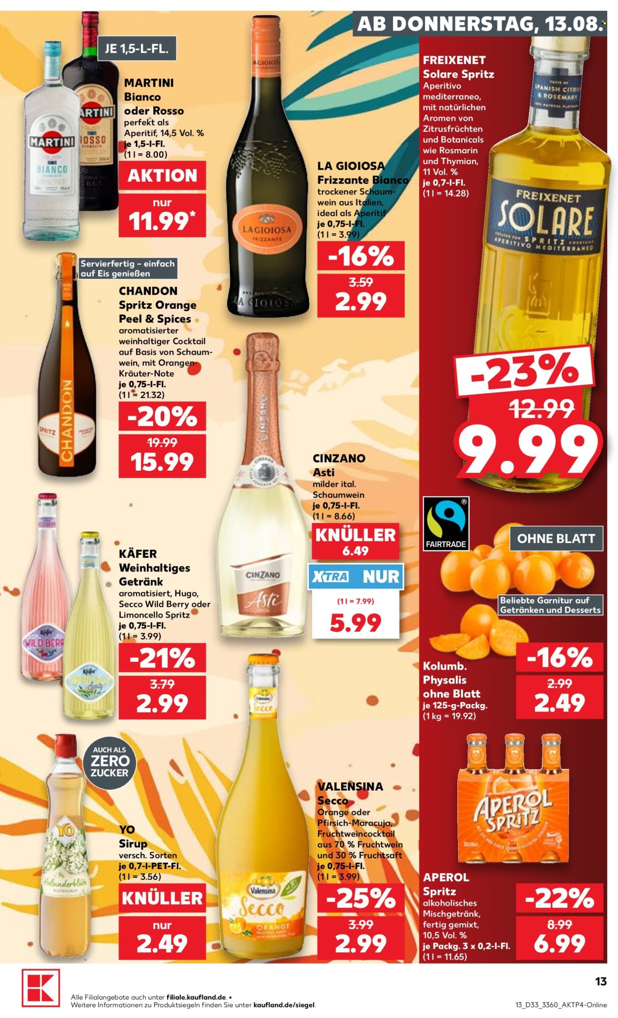 Kaufland Prospekte  - 13.8.2026 - 19.8.2026. Seite 13