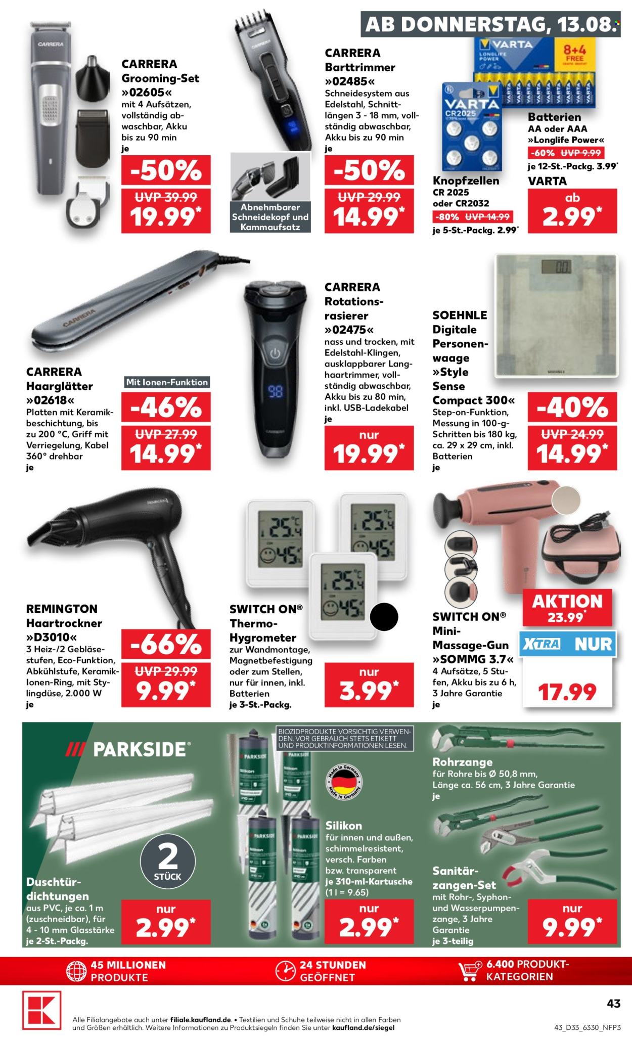 Kaufland Prospekte  - 13.8.2026 - 19.8.2026. Seite 43