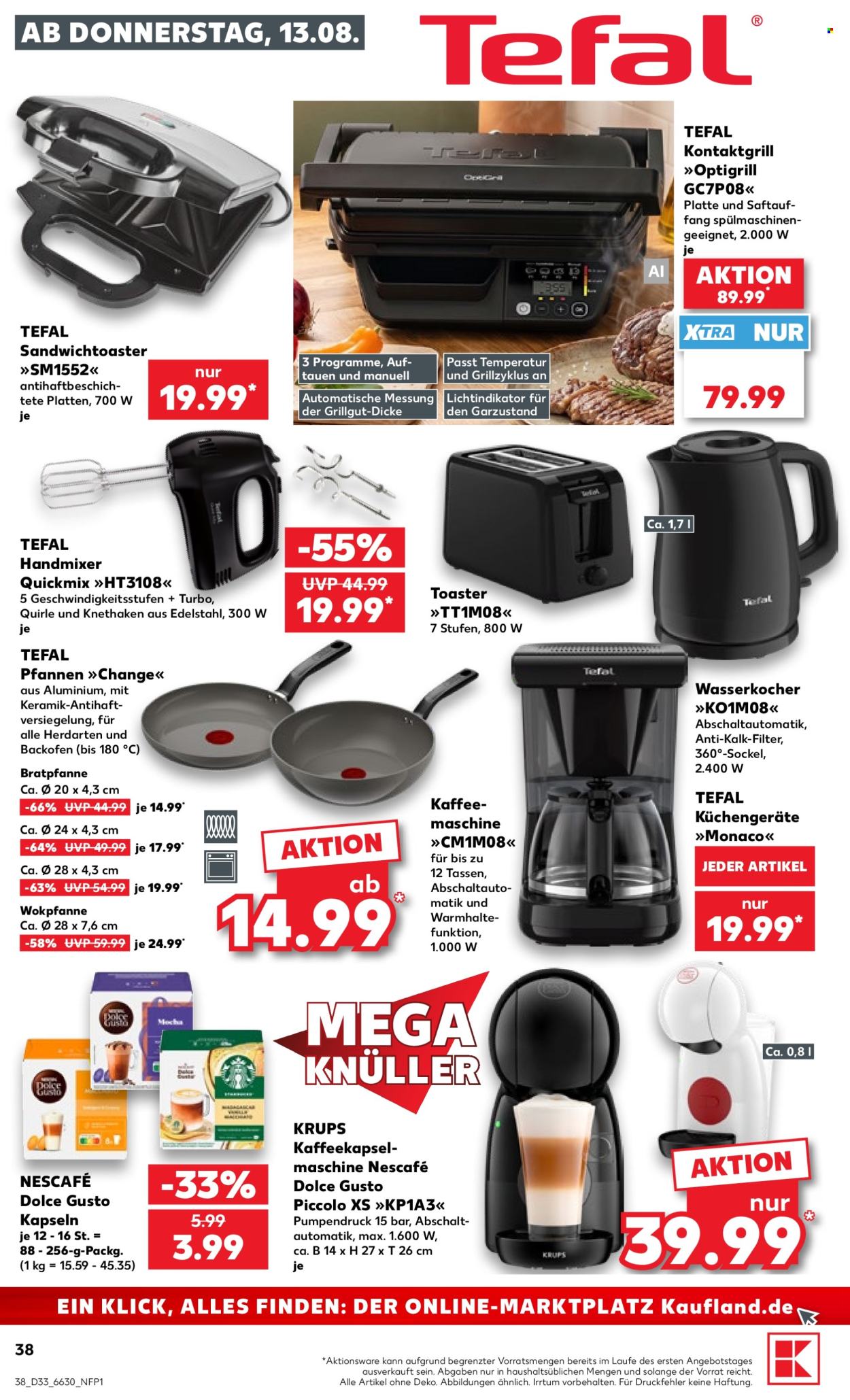 Kaufland Prospekte  - 13.8.2026 - 19.8.2026. Seite 38
