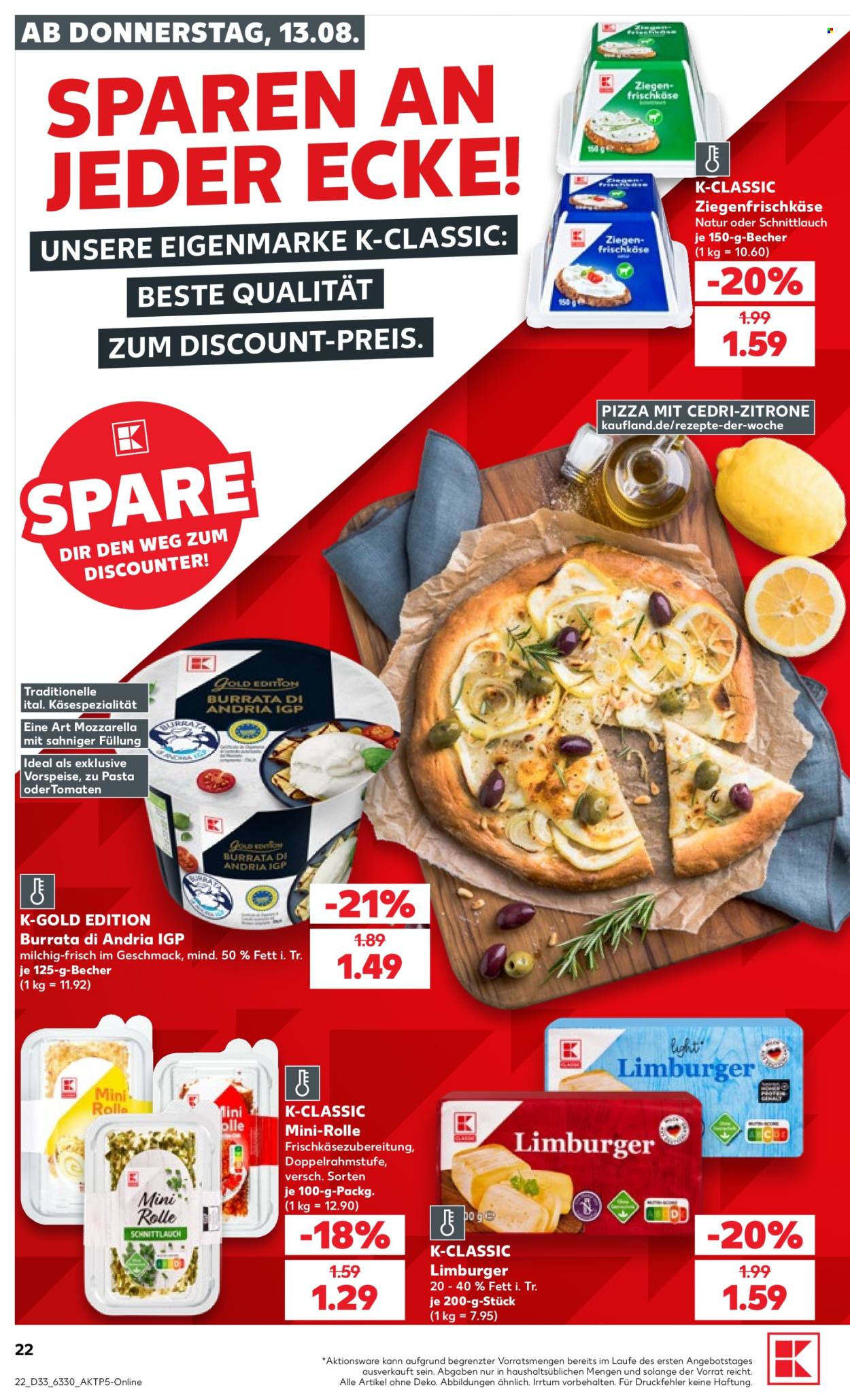 Kaufland Prospekte  - 13.8.2026 - 19.8.2026. Seite 22