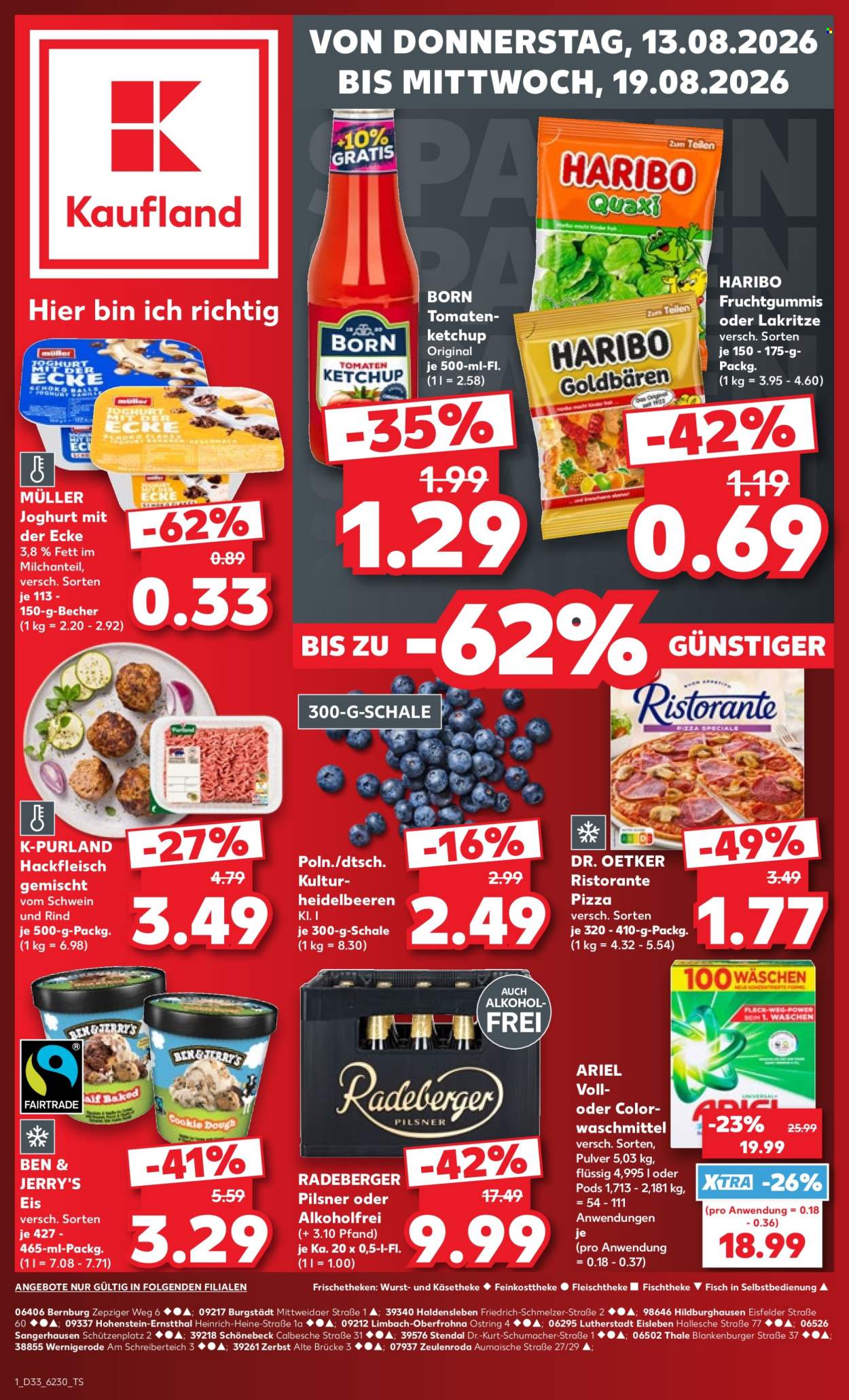 Kaufland Prospekte  - 13.8.2026 - 19.8.2026. Seite 1