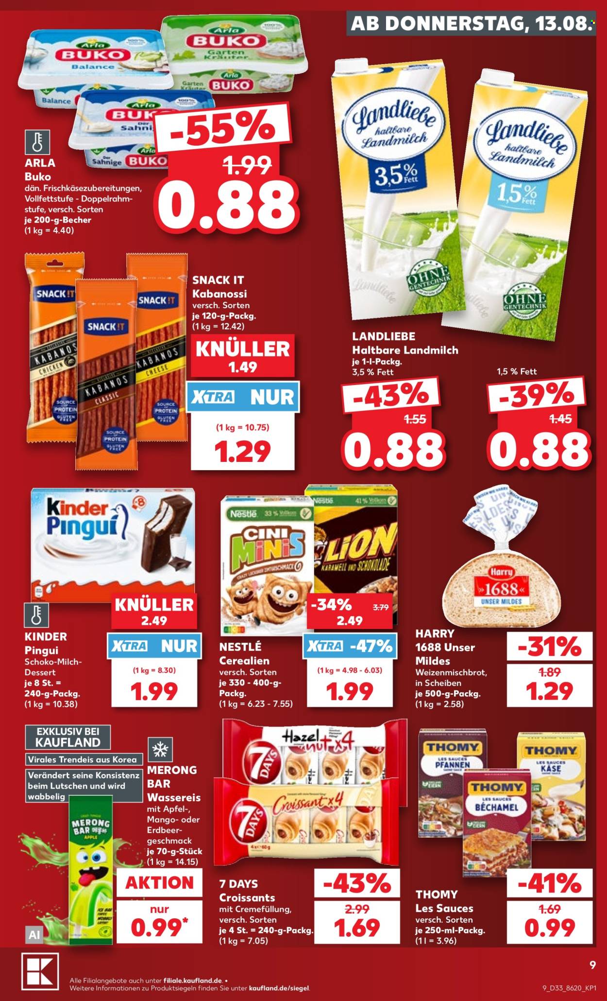Kaufland Prospekte  - 13.8.2026 - 19.8.2026. Seite 9