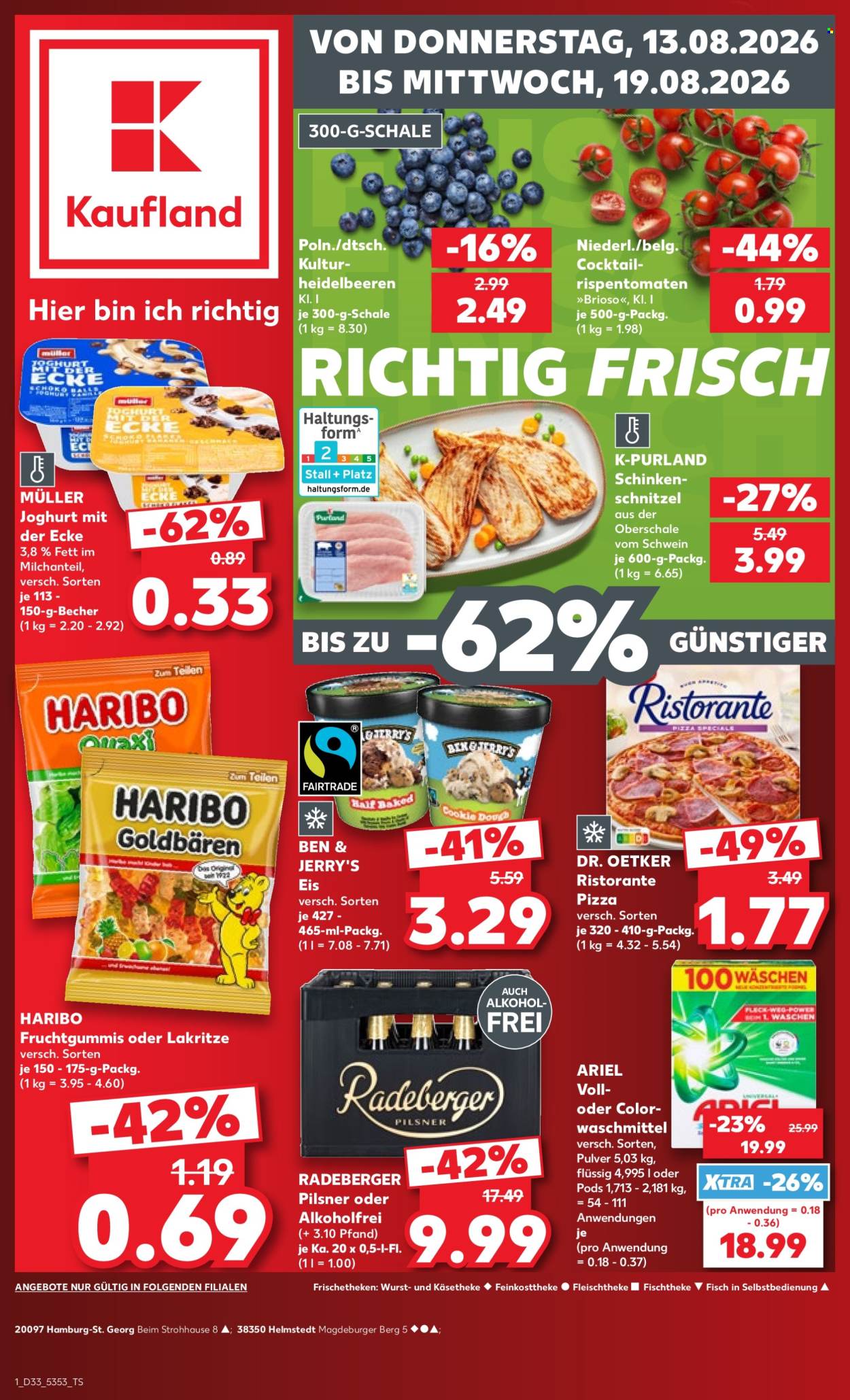 Kaufland Prospekte  - 13.8.2026 - 19.8.2026. Seite 1