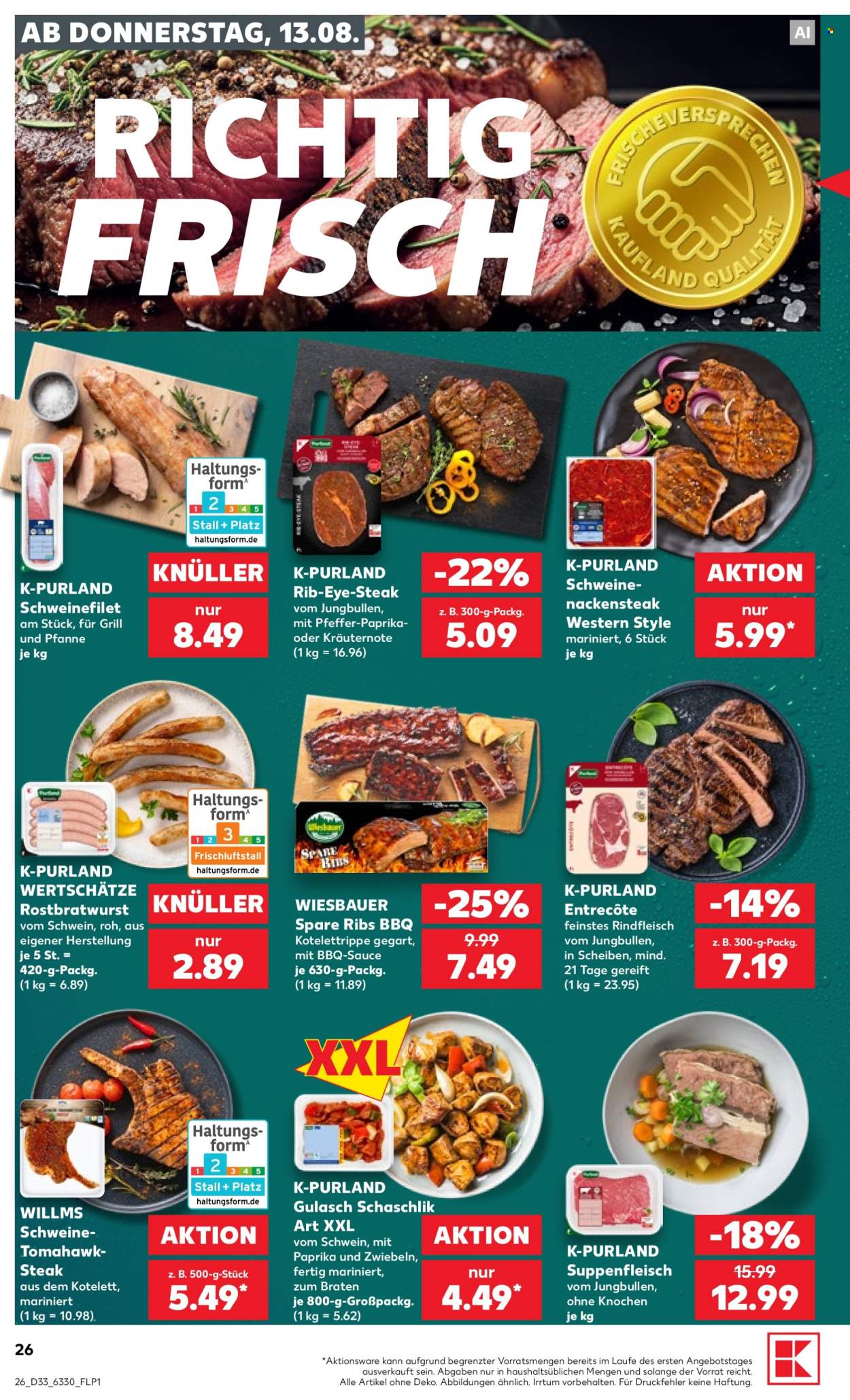 Kaufland Prospekte  - 13.8.2026 - 19.8.2026. Seite 26