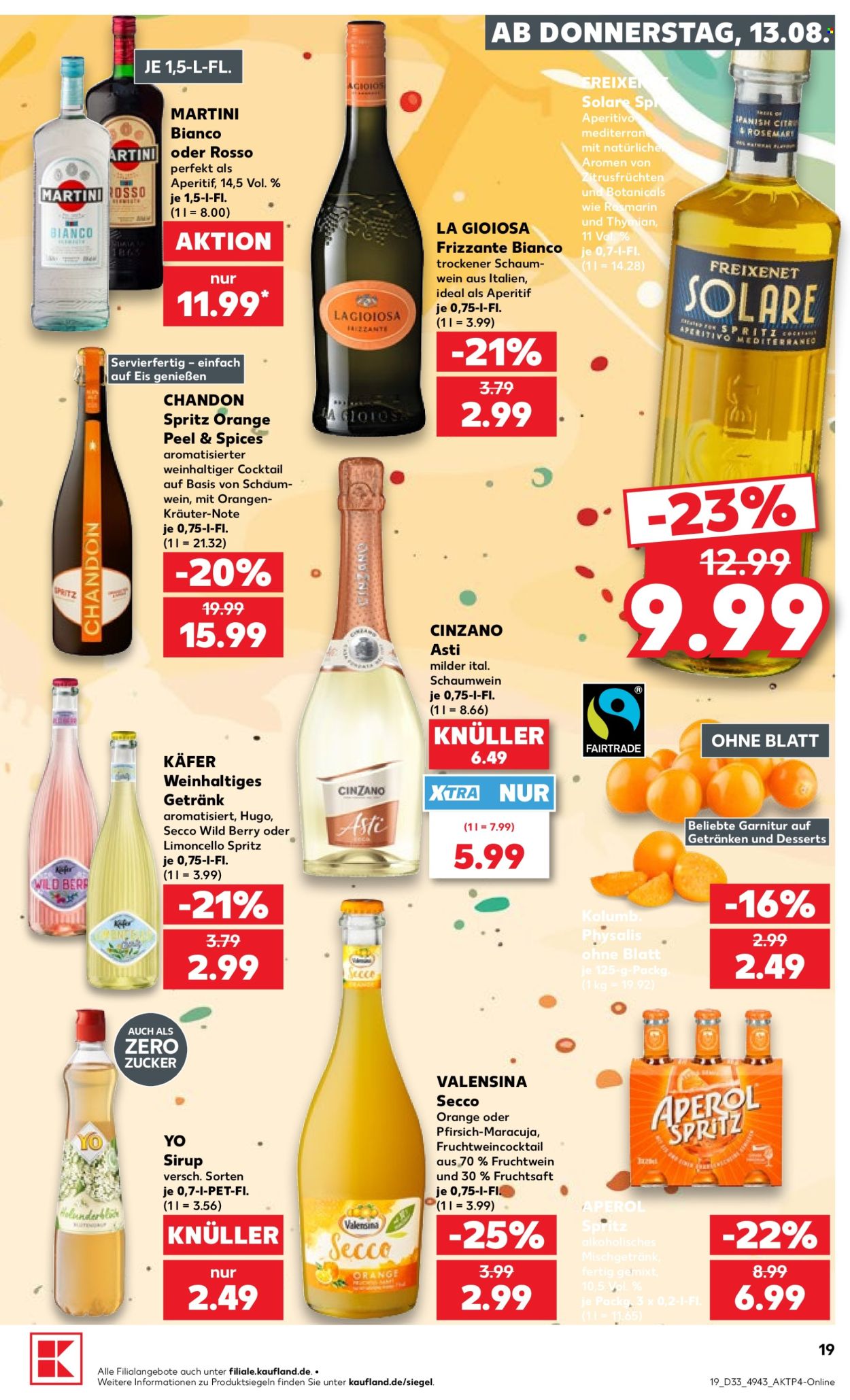 Kaufland Prospekte  - 13.8.2026 - 19.8.2026. Seite 19