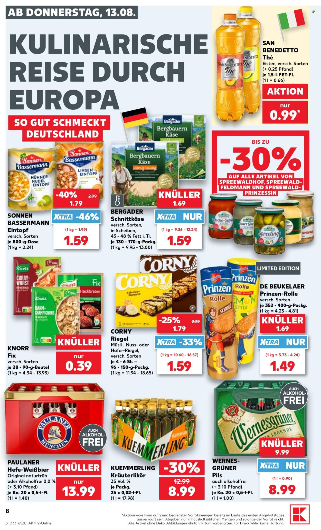 Kaufland Prospekte  - 13.8.2026 - 19.8.2026. Seite 8