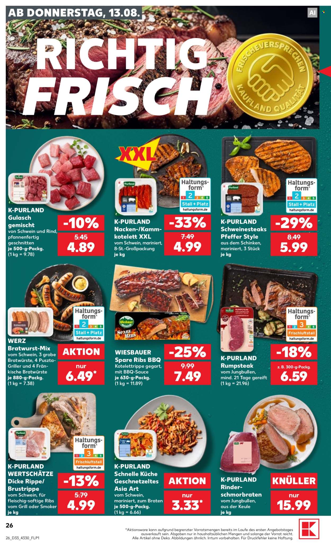 Kaufland Prospekte  - 13.8.2026 - 19.8.2026. Seite 26
