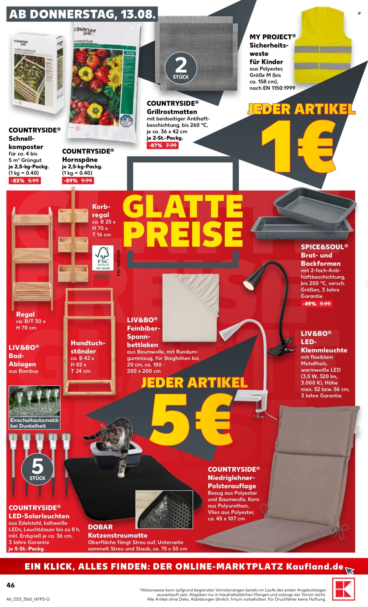Kaufland Prospekte  - 13.8.2026 - 19.8.2026. Seite 46