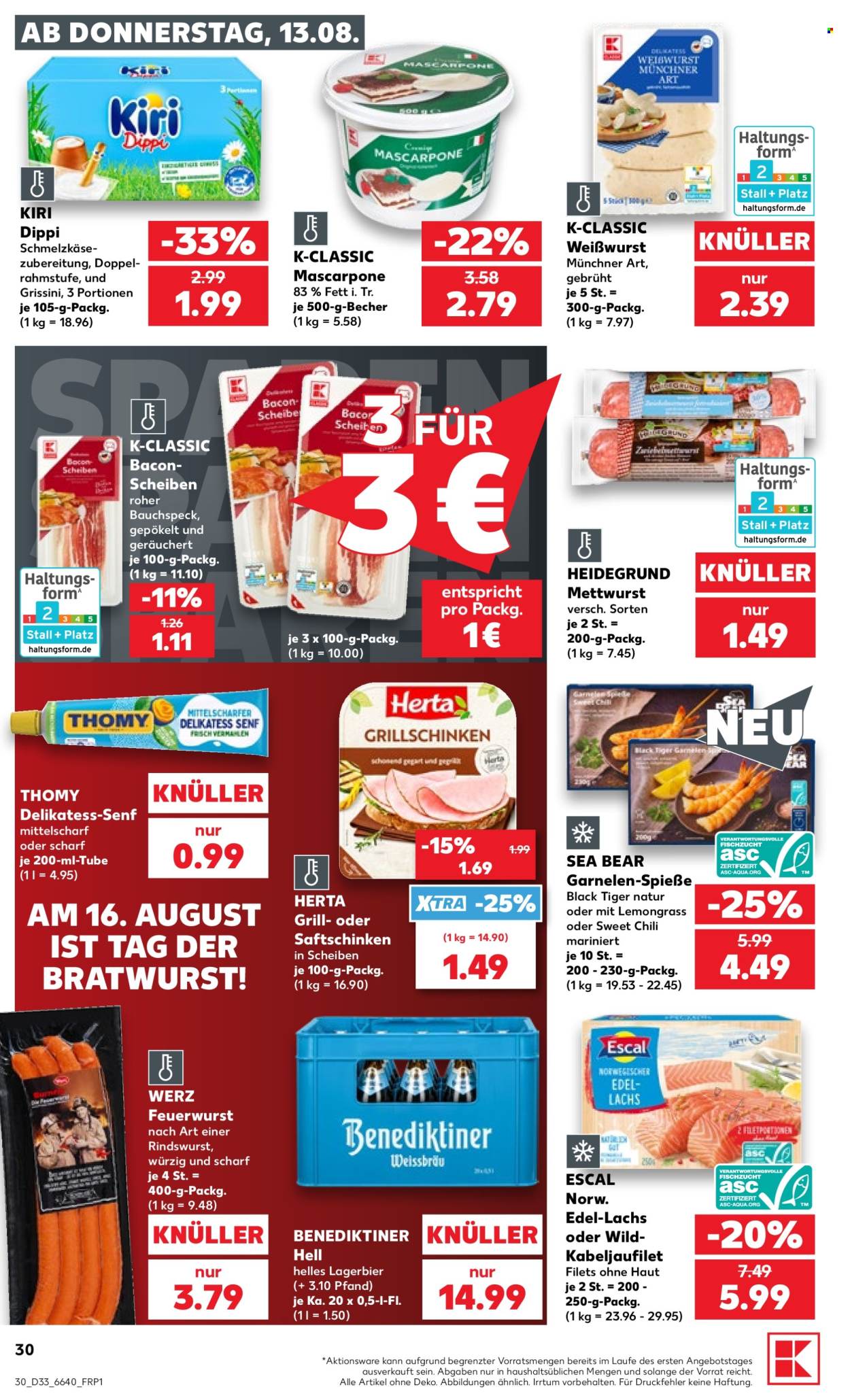 Kaufland Prospekte  - 13.8.2026 - 19.8.2026. Seite 30
