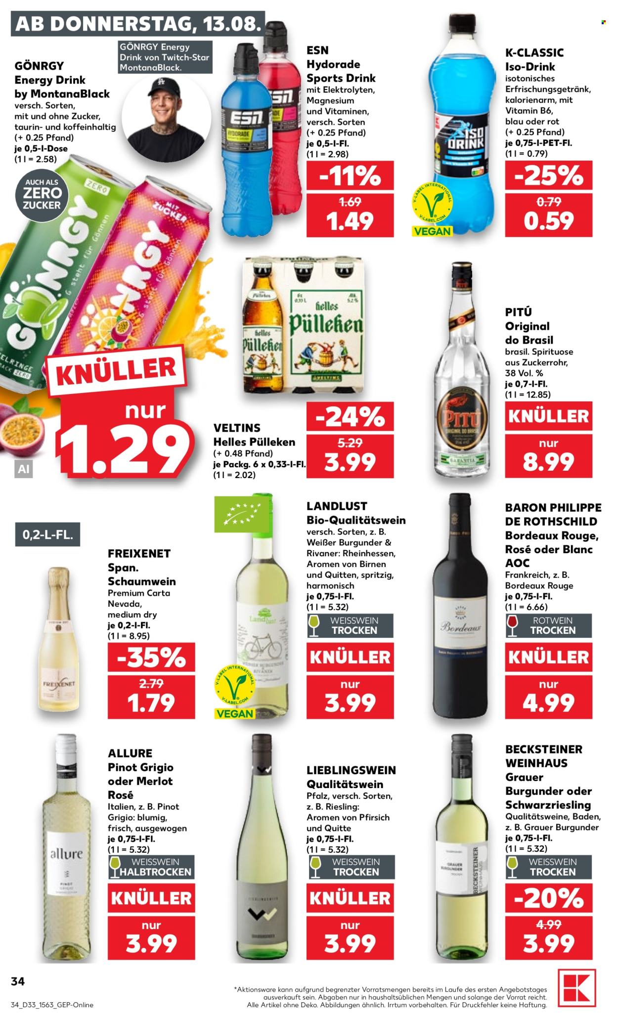 Kaufland Prospekte  - 13.8.2026 - 19.8.2026. Seite 34