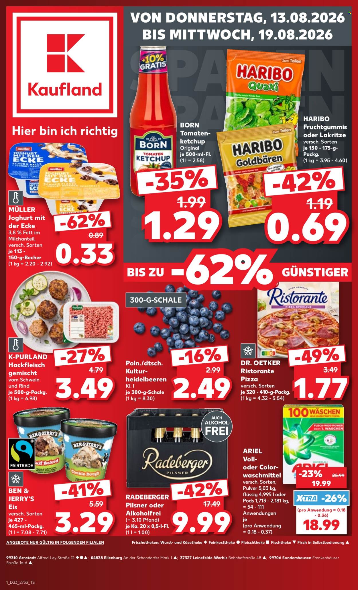 Kaufland Prospekte  - 13.8.2026 - 19.8.2026. Seite 1