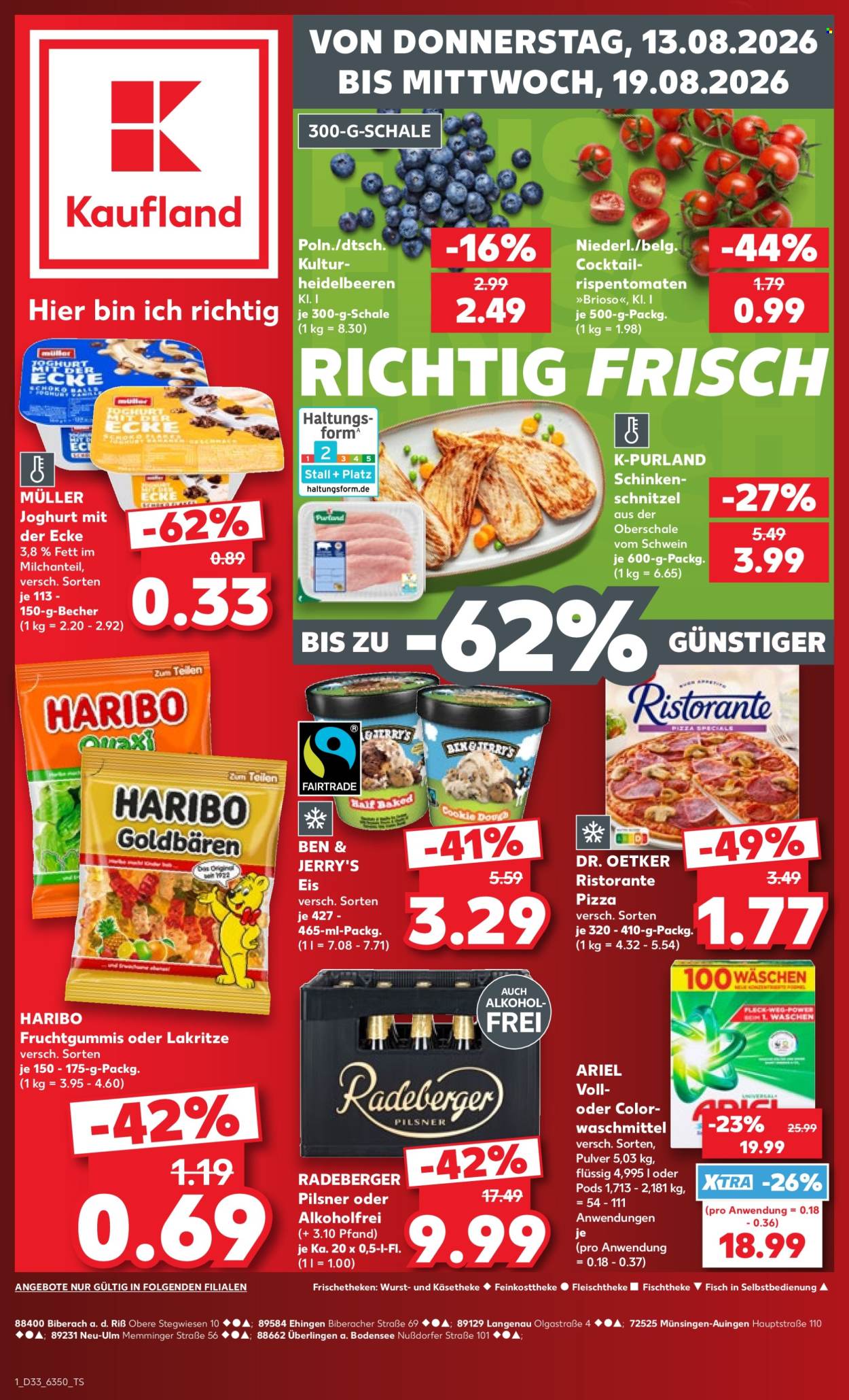 Kaufland Prospekte  - 13.8.2026 - 19.8.2026. Seite 1