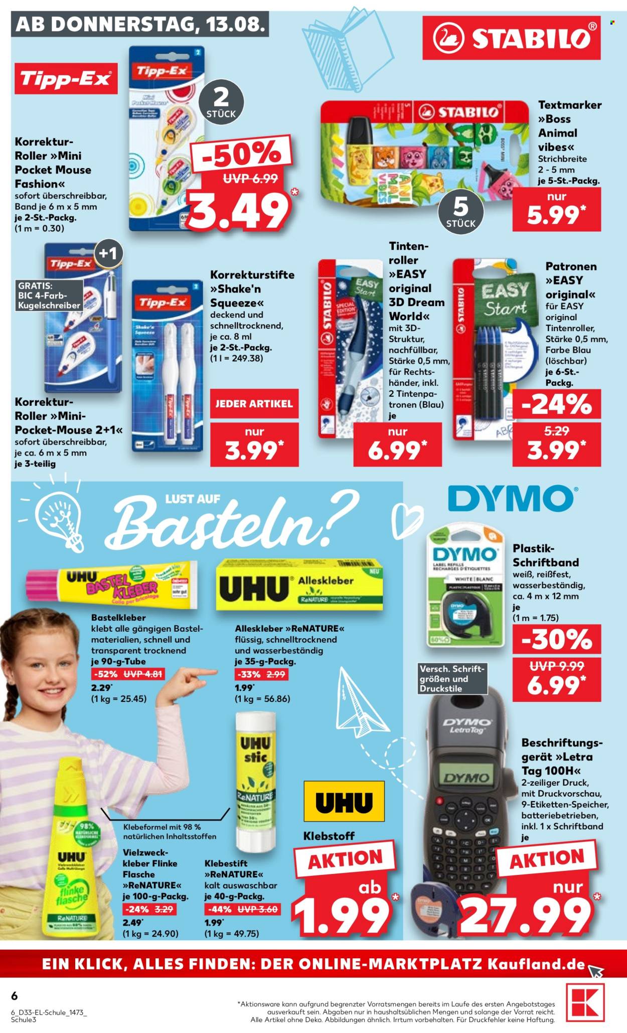 Kaufland Prospekte  - 13.8.2026 - 26.8.2026. Seite 6