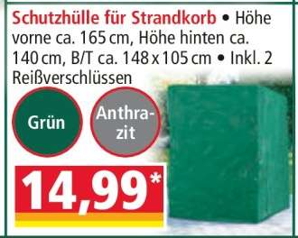 Schutzhülle für Strandkorb