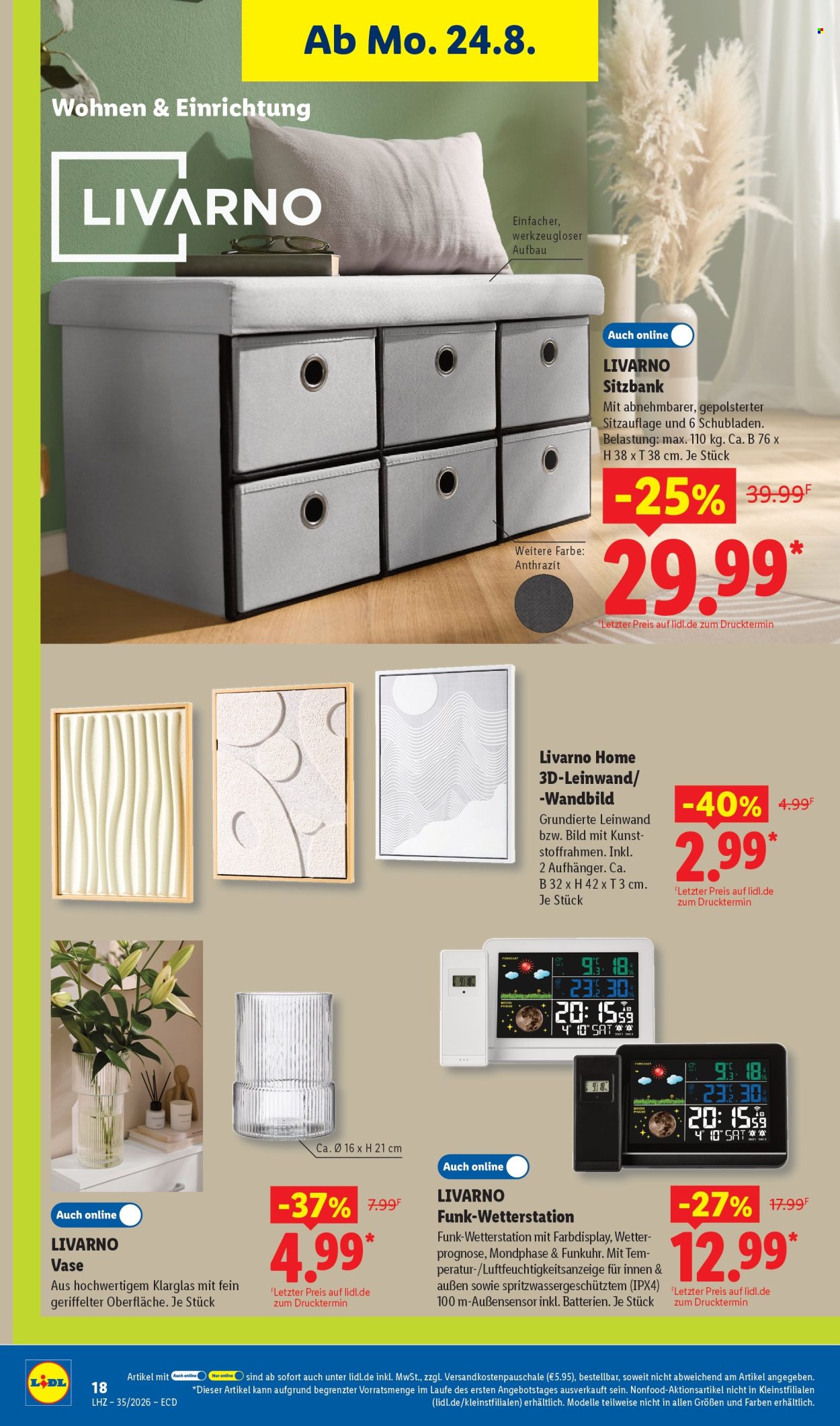 Lidl Prospekte  - 24.8.2026 - 29.8.2026. Seite 12