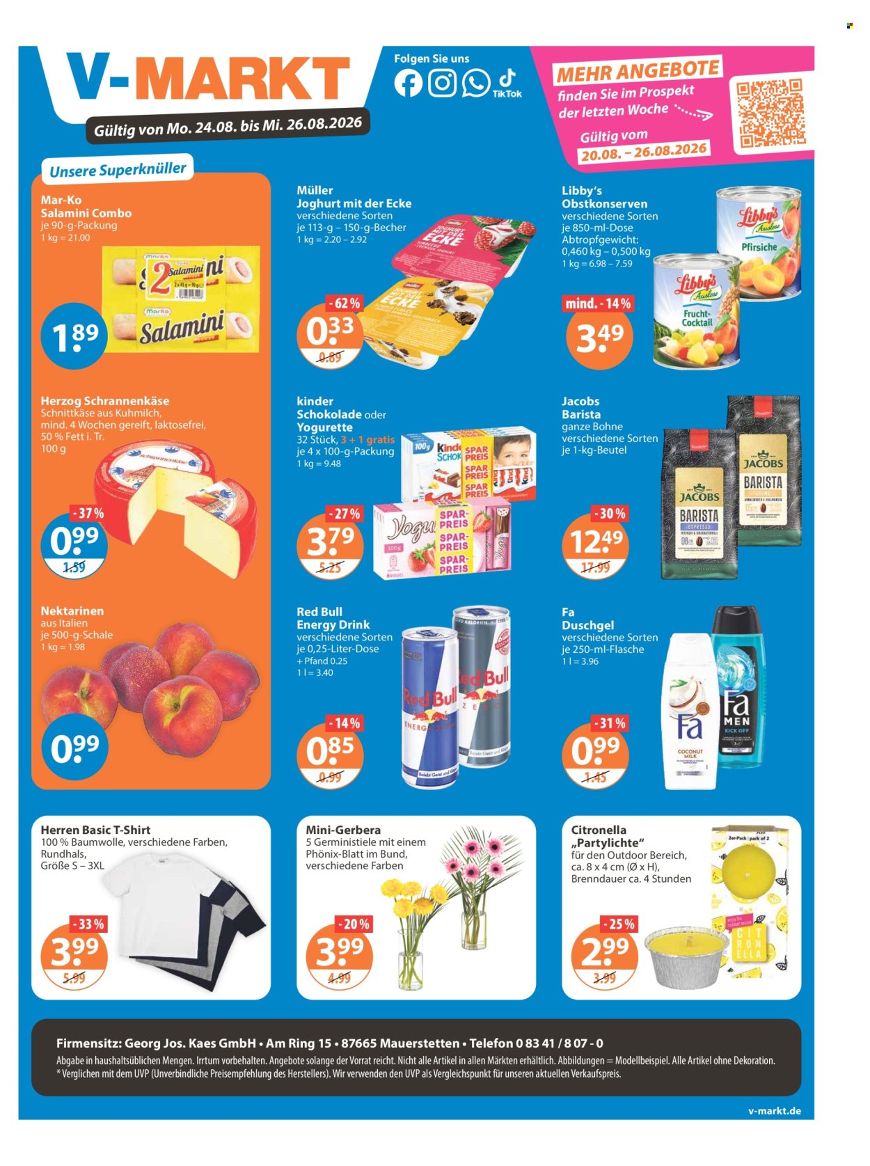 V-Markt Prospekte  - 20.8.2026 - 26.8.2026. Seite 19