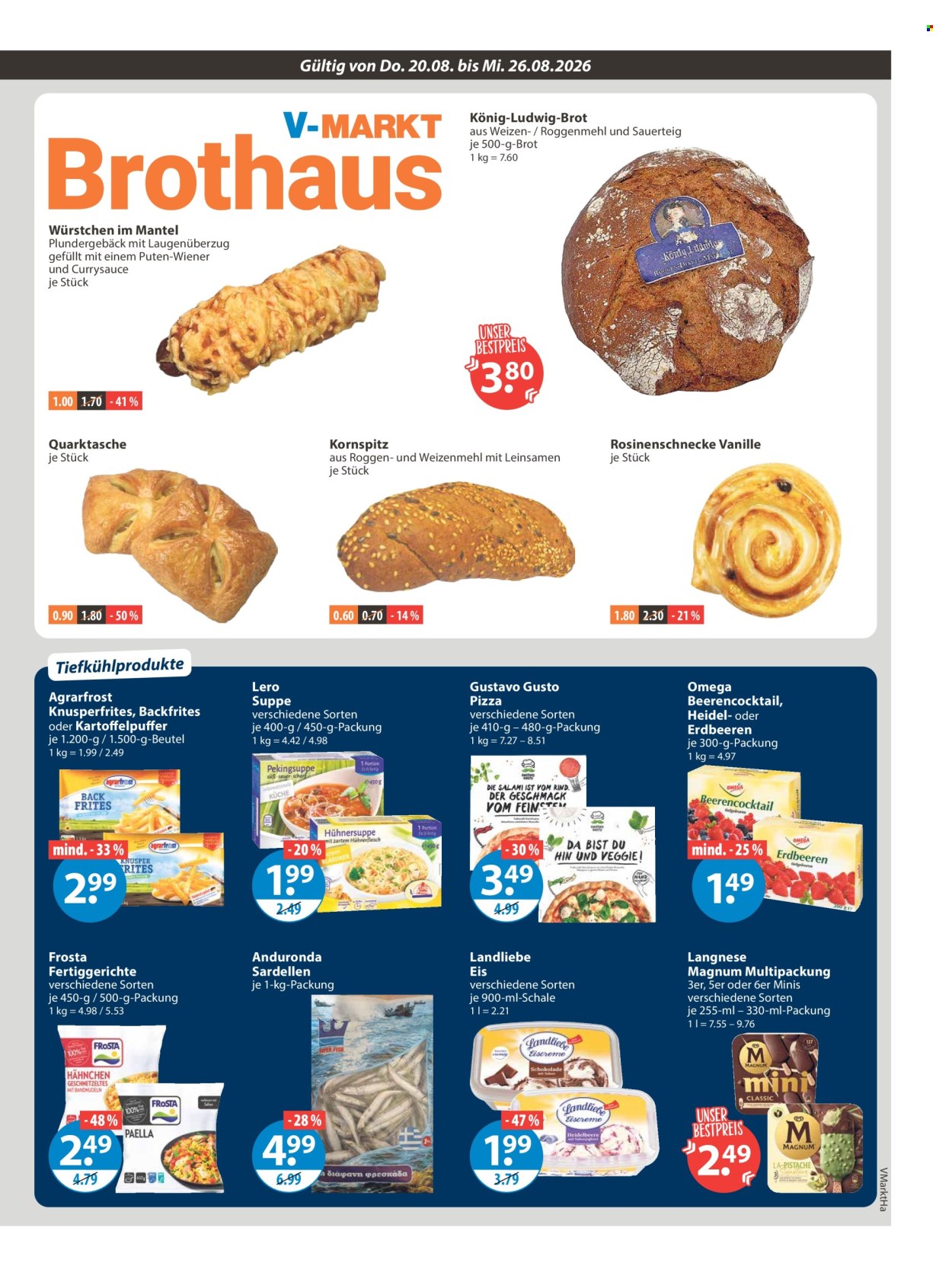 V-Markt Prospekte  - 20.8.2026 - 26.8.2026. Seite 3