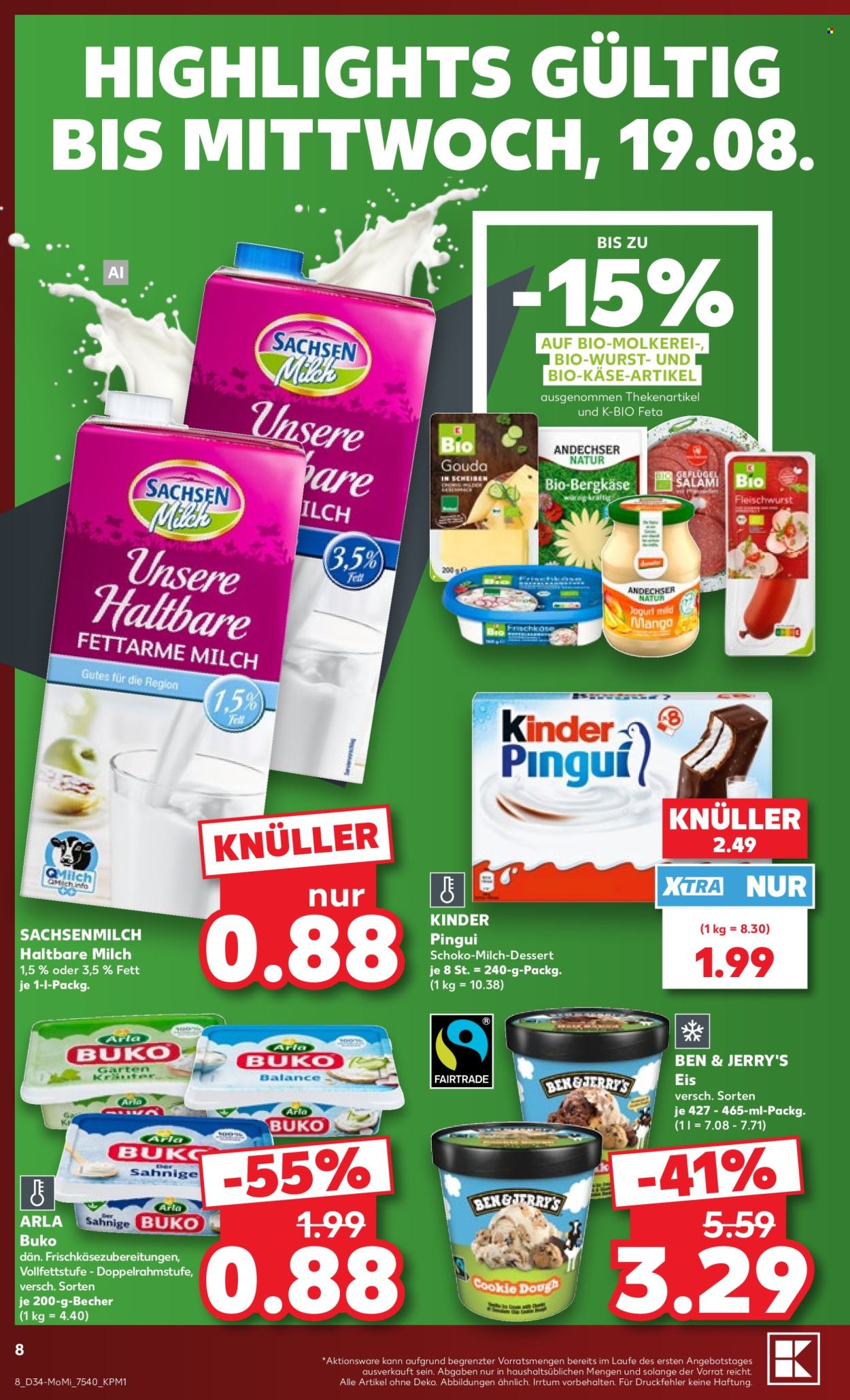 Kaufland Prospekte  - 17.8.2026 - 19.8.2026. Seite 8