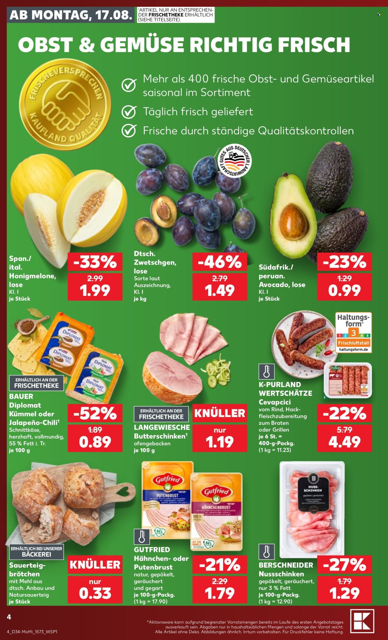 Kaufland Prospekte  - 17.8.2026 - 19.8.2026. Seite 4