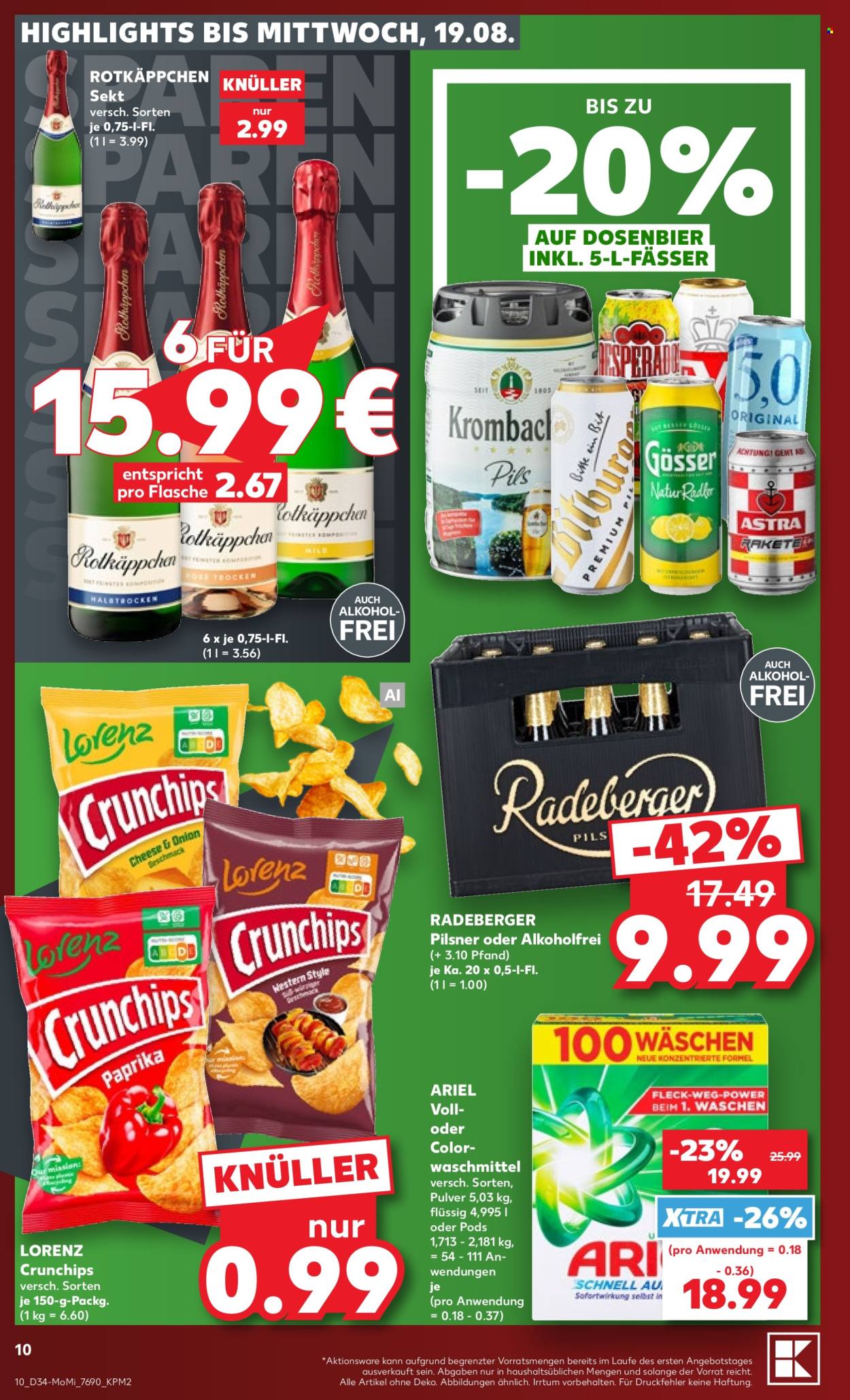 Kaufland Prospekte  - 17.8.2026 - 19.8.2026. Seite 10