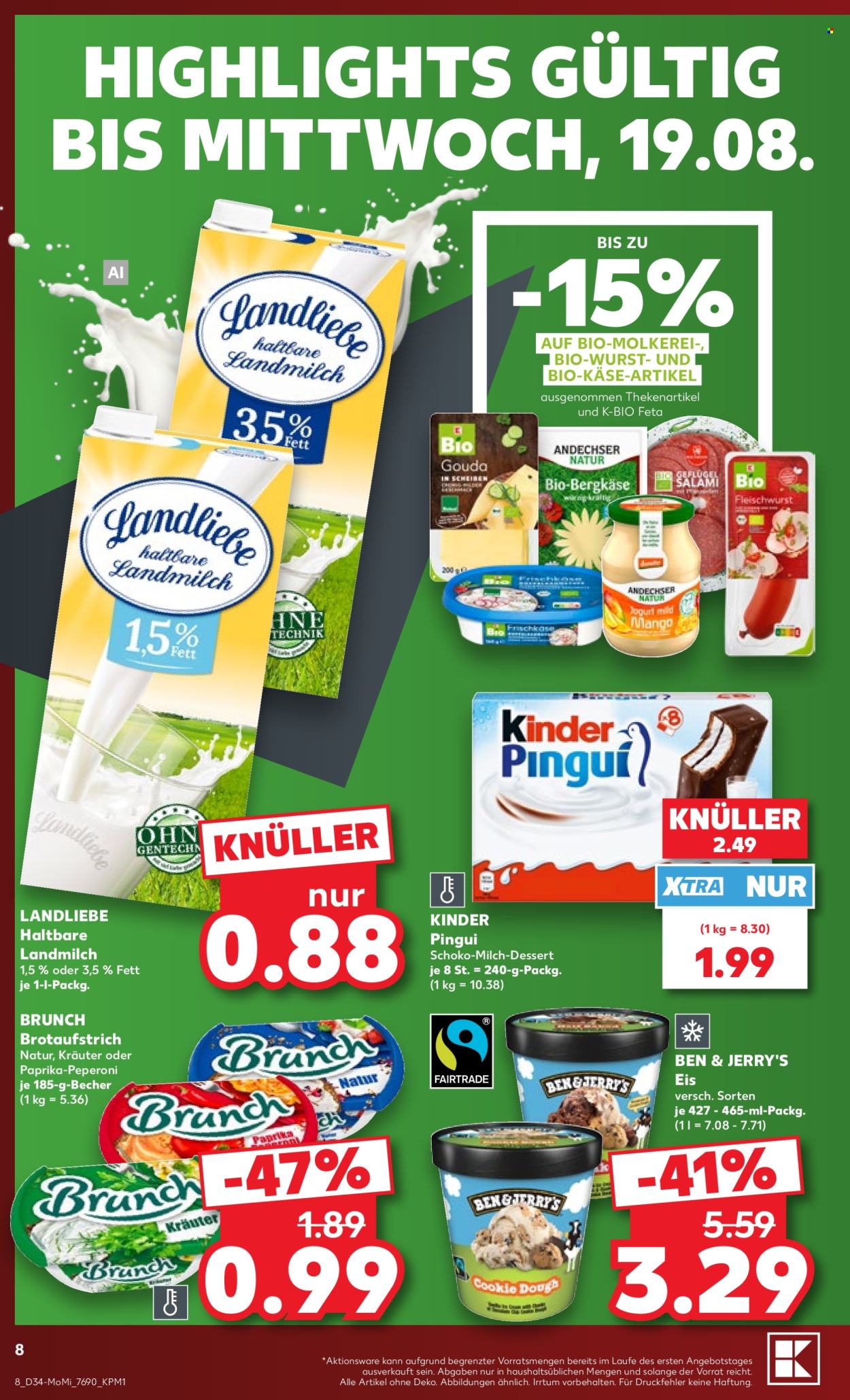 Kaufland Prospekte  - 17.8.2026 - 19.8.2026. Seite 8