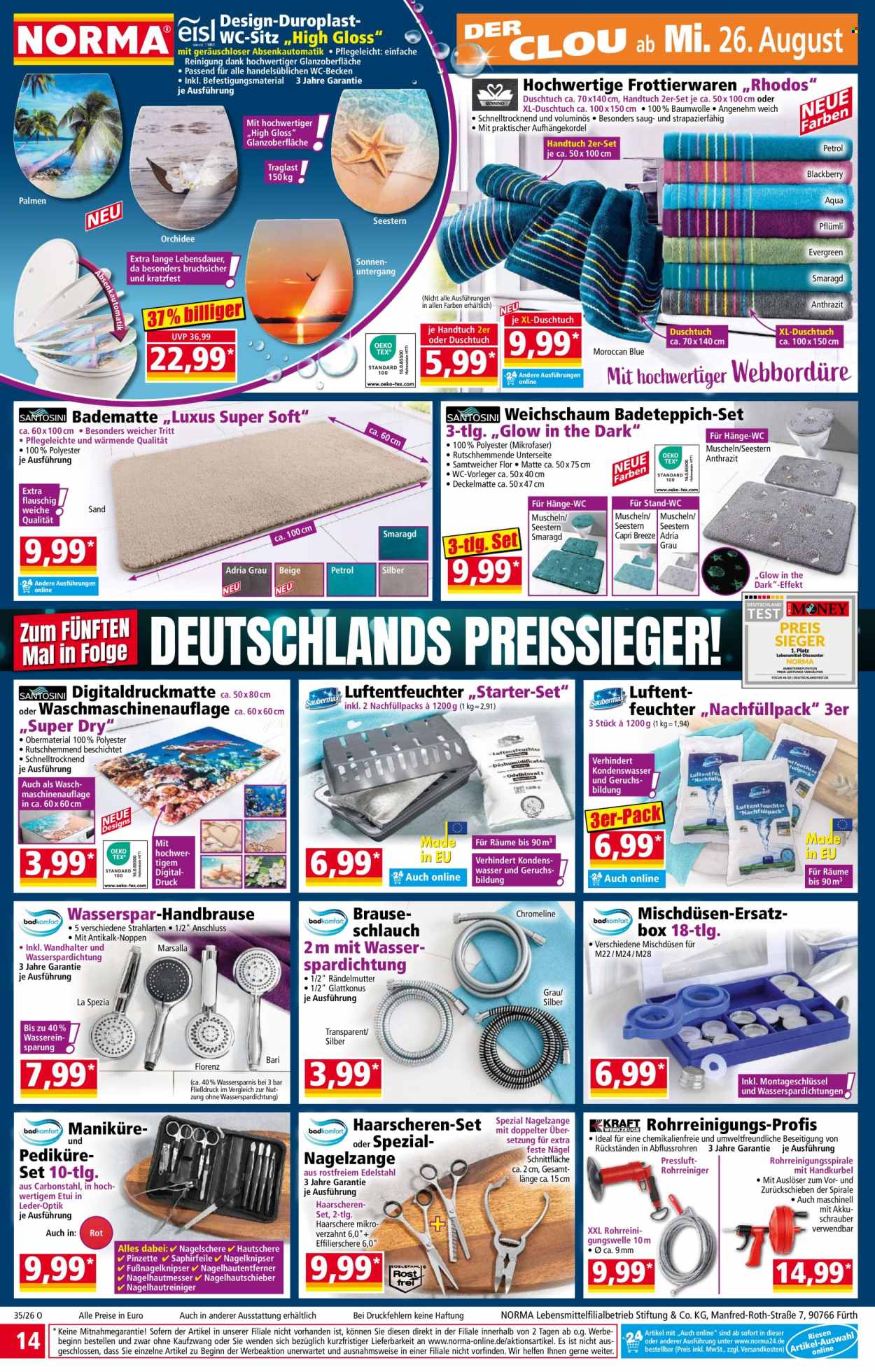 Norma Prospekte  - 24.8.2026 - 30.8.2026. Seite 14
