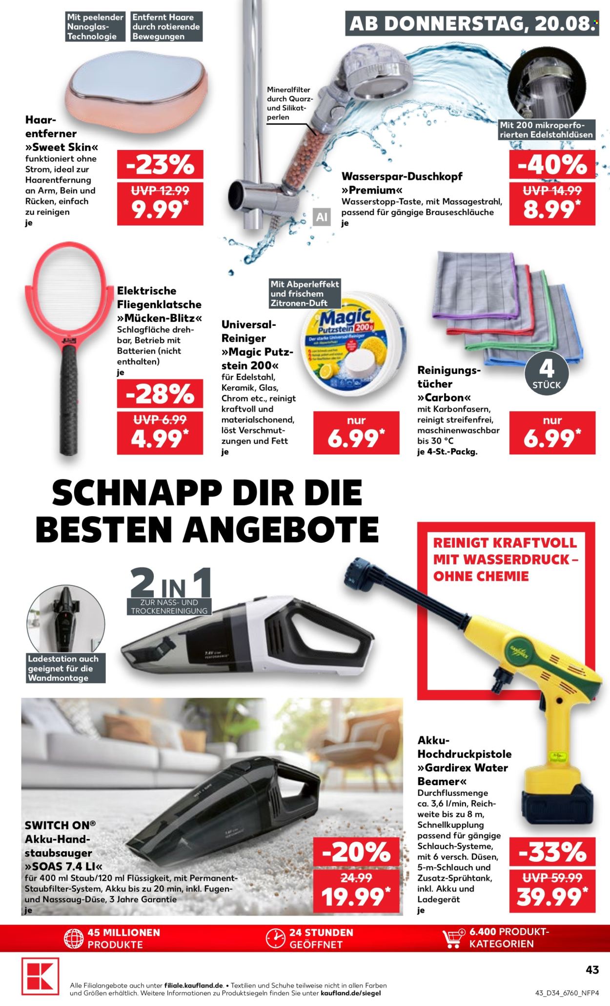 Kaufland Prospekte  - 20.8.2026 - 26.8.2026. Seite 43
