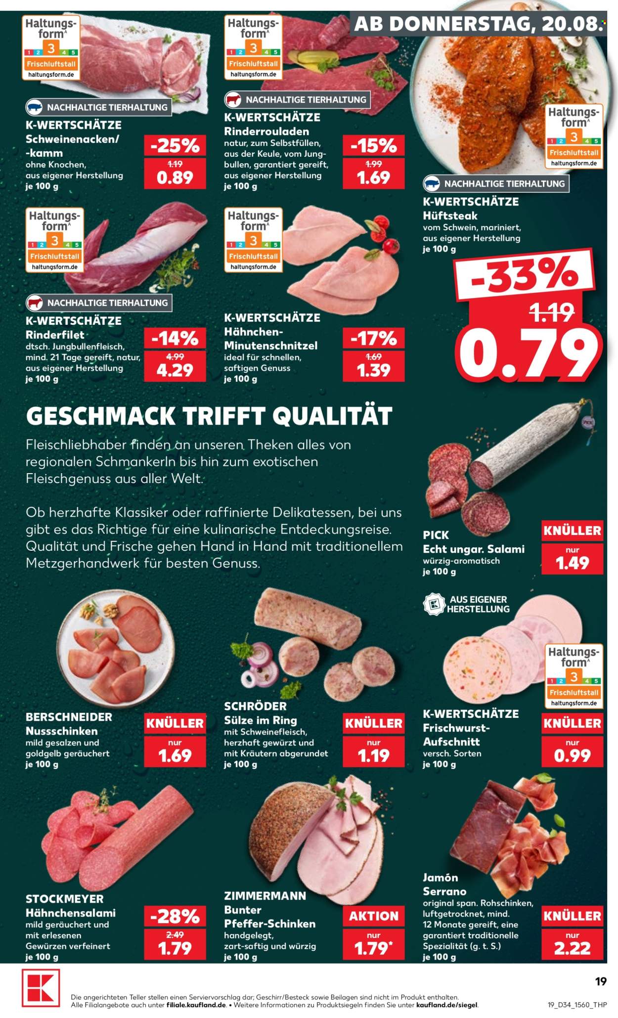 Kaufland Prospekte  - 20.8.2026 - 26.8.2026. Seite 19