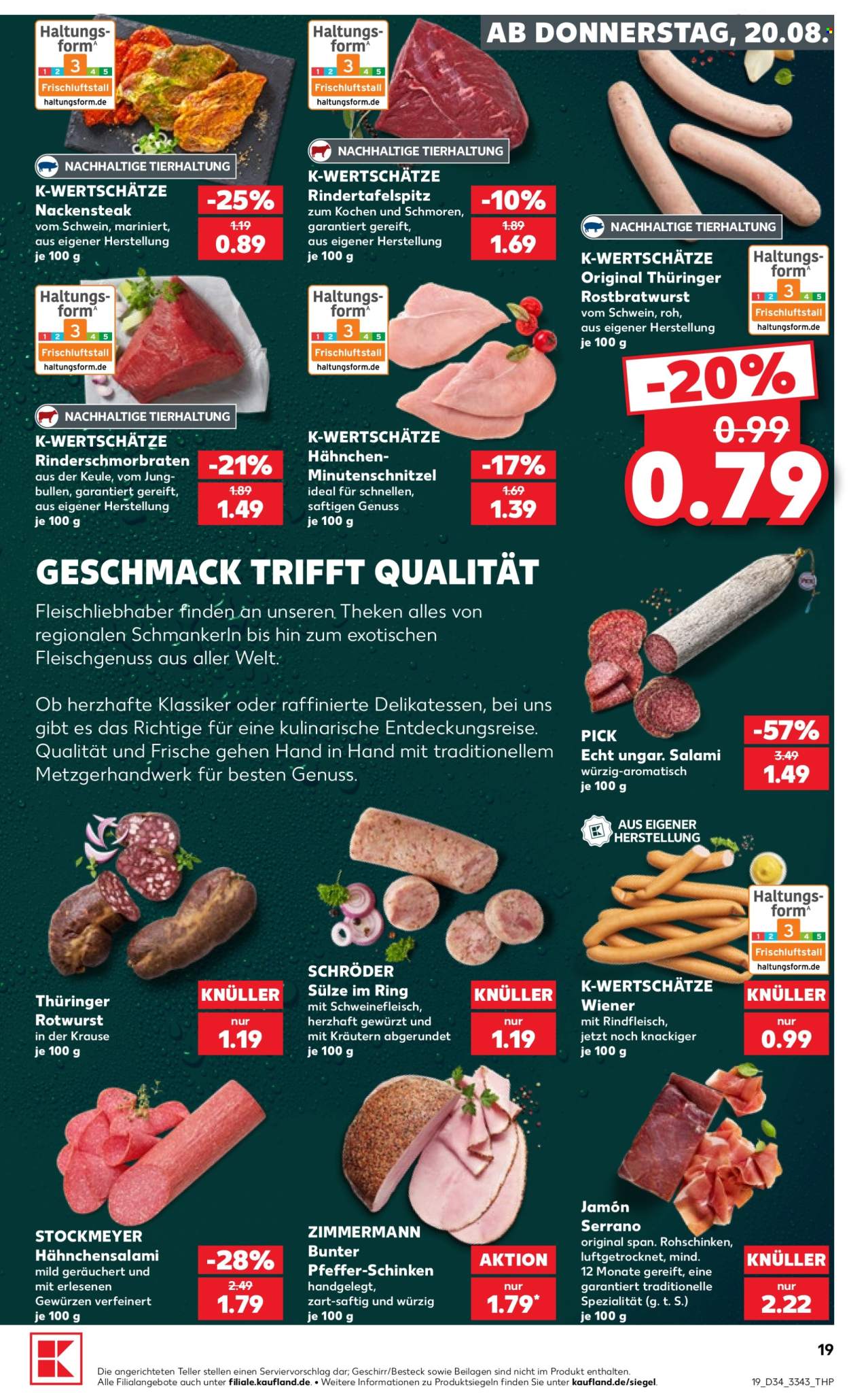 Kaufland Prospekte  - 20.8.2026 - 26.8.2026. Seite 19