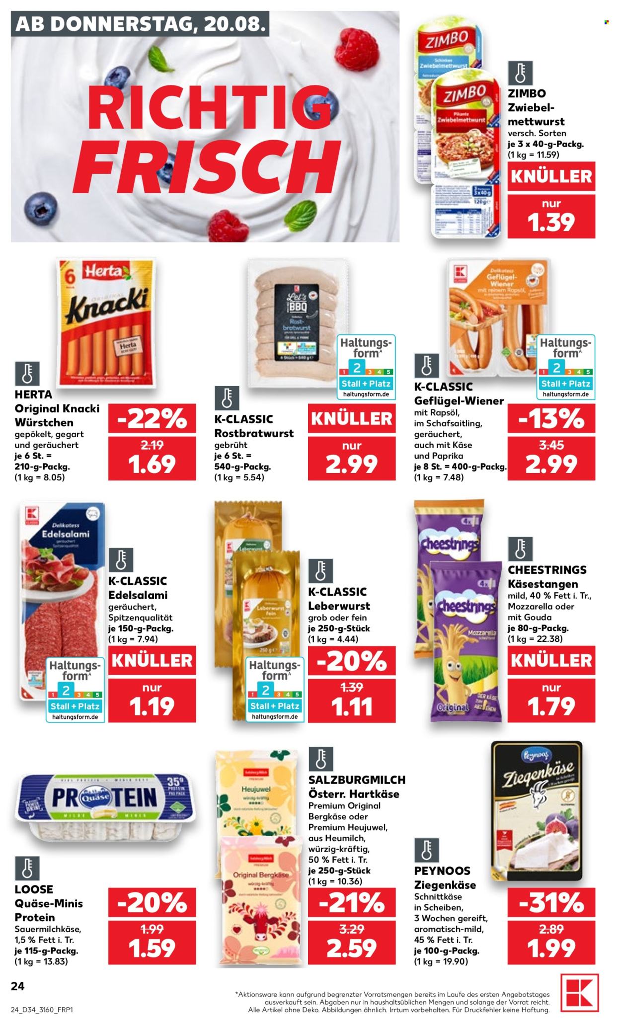Kaufland Prospekte  - 20.8.2026 - 26.8.2026. Seite 24
