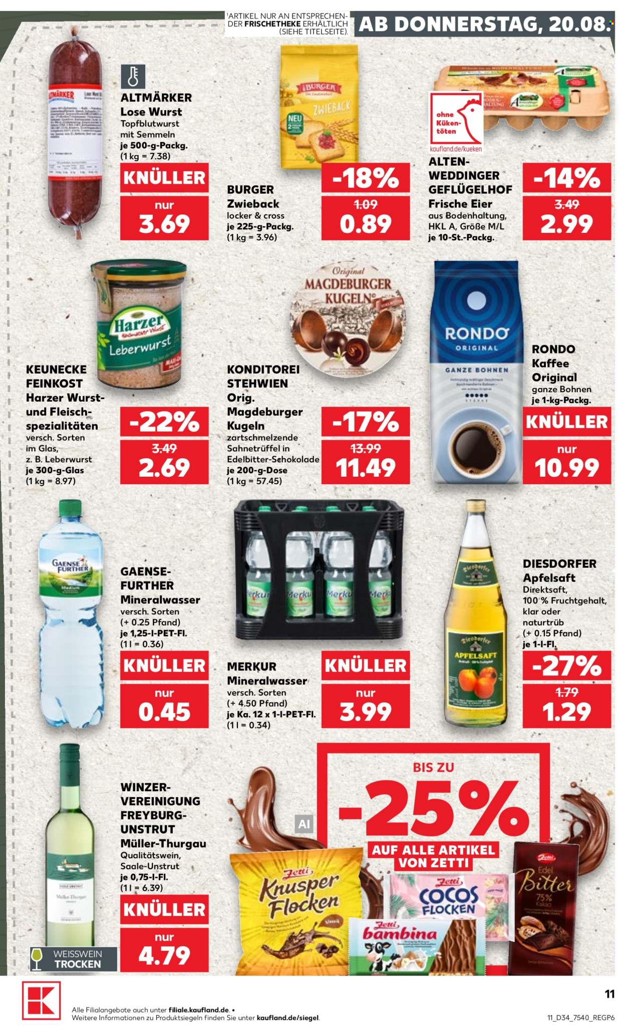 Kaufland Prospekte  - 20.8.2026 - 26.8.2026. Seite 11