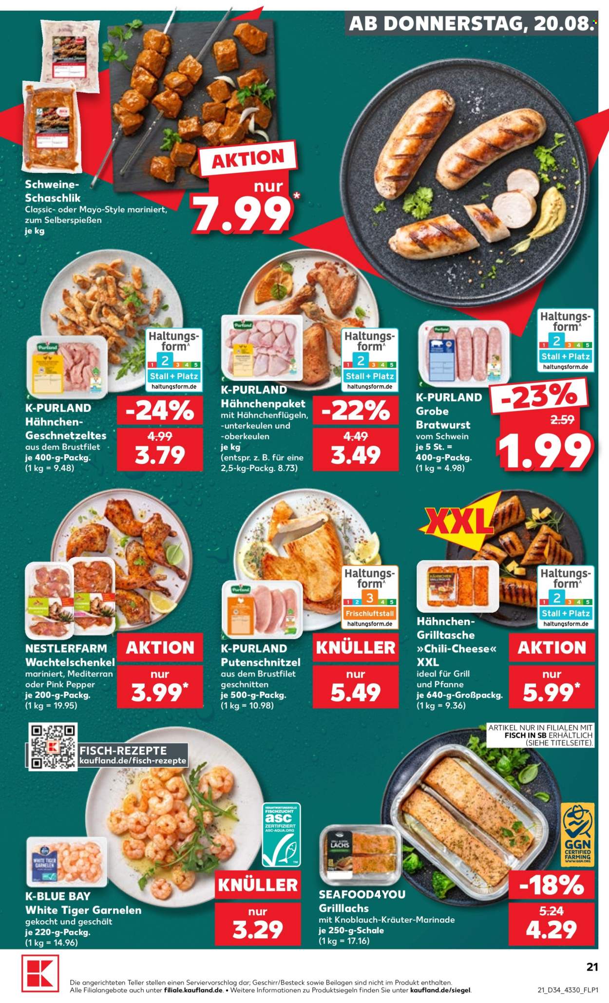 Kaufland Prospekte  - 20.8.2026 - 26.8.2026. Seite 21