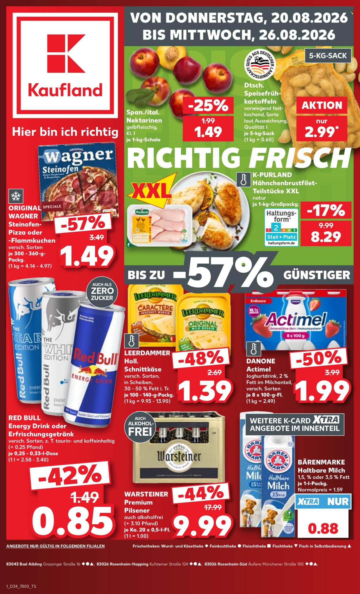 Kaufland Prospekte  - 20.8.2026 - 26.8.2026. Seite 1