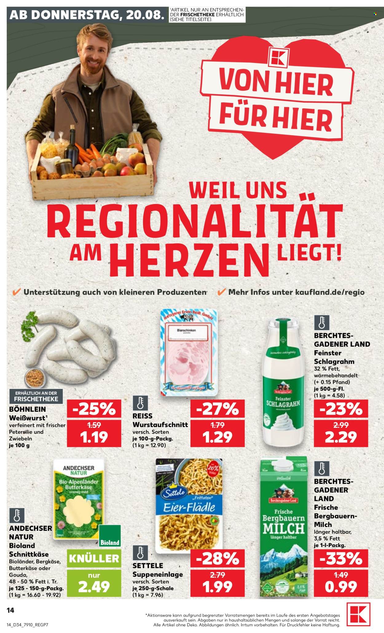 Kaufland Prospekte  - 20.8.2026 - 26.8.2026. Seite 14