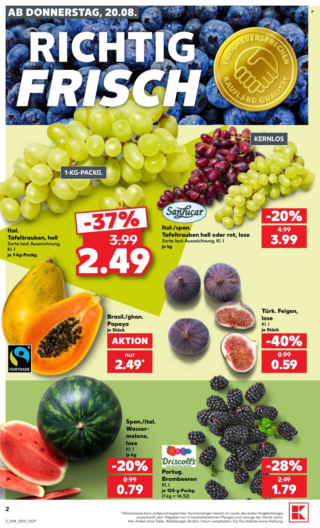 Kaufland Prospekte  - 20.8.2026 - 26.8.2026. Seite 2