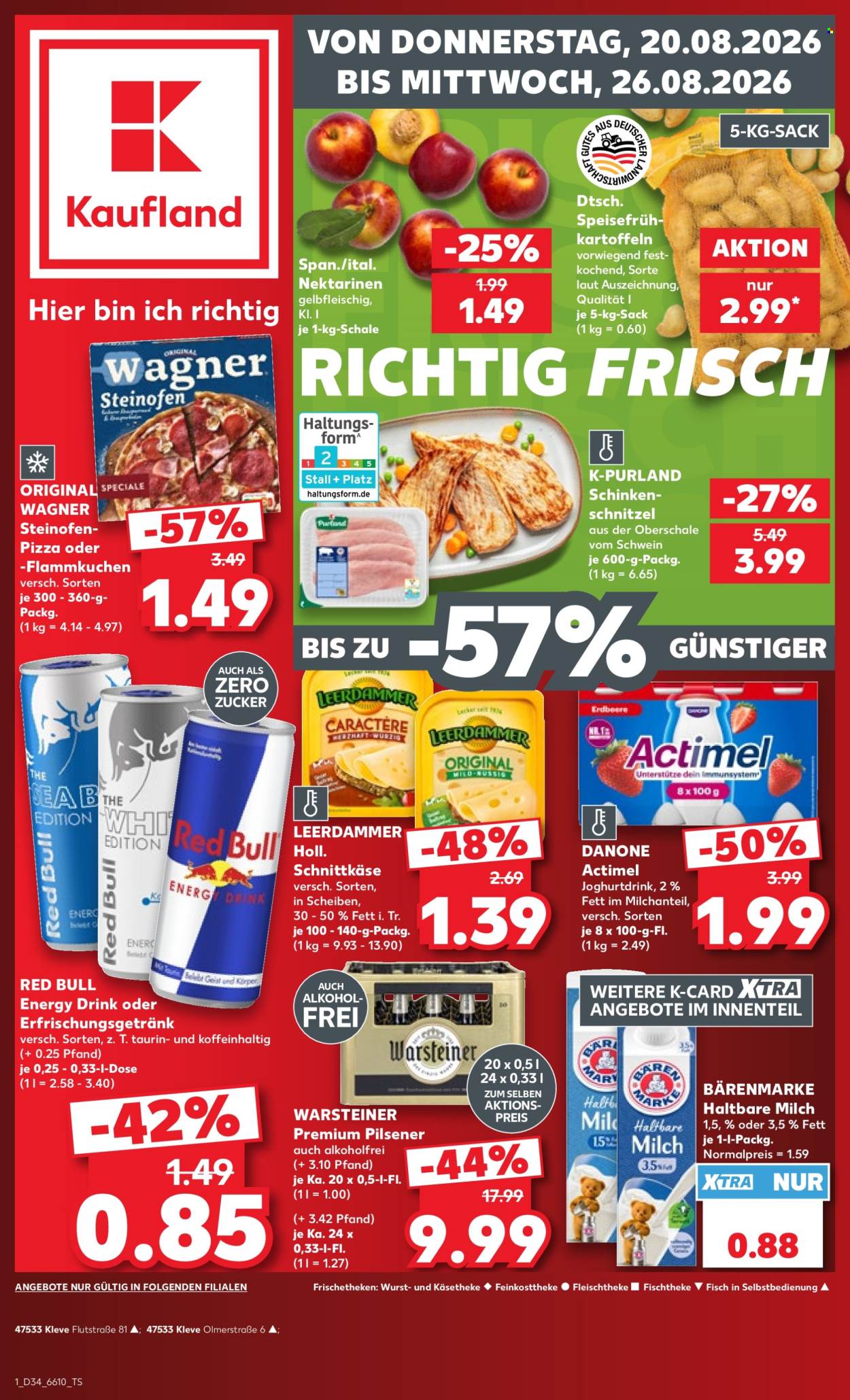 Kaufland Prospekte  - 20.8.2026 - 26.8.2026. Seite 1
