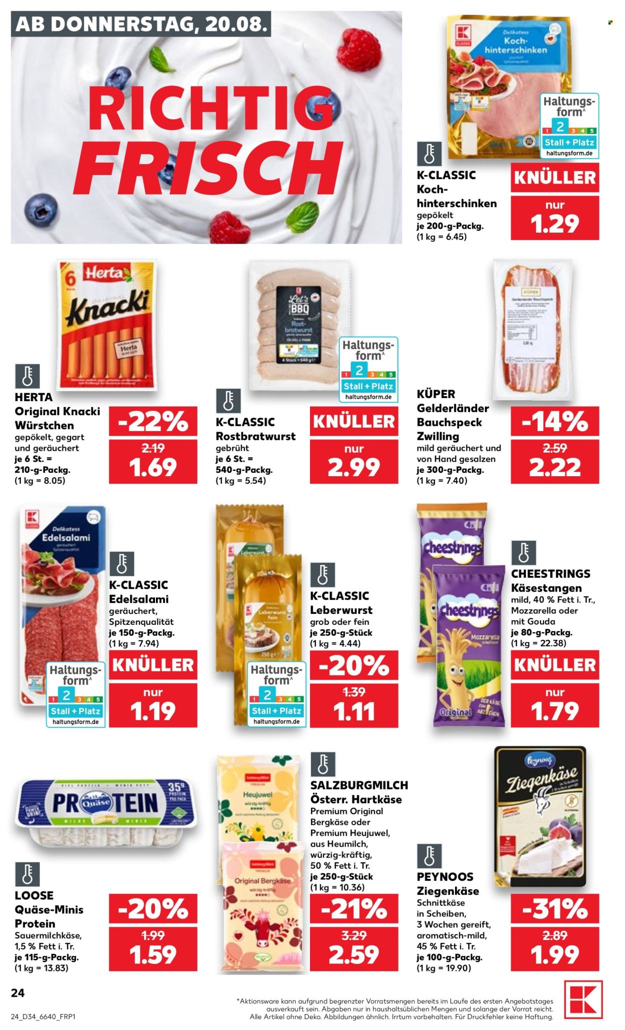 Kaufland Prospekte  - 20.8.2026 - 26.8.2026. Seite 24